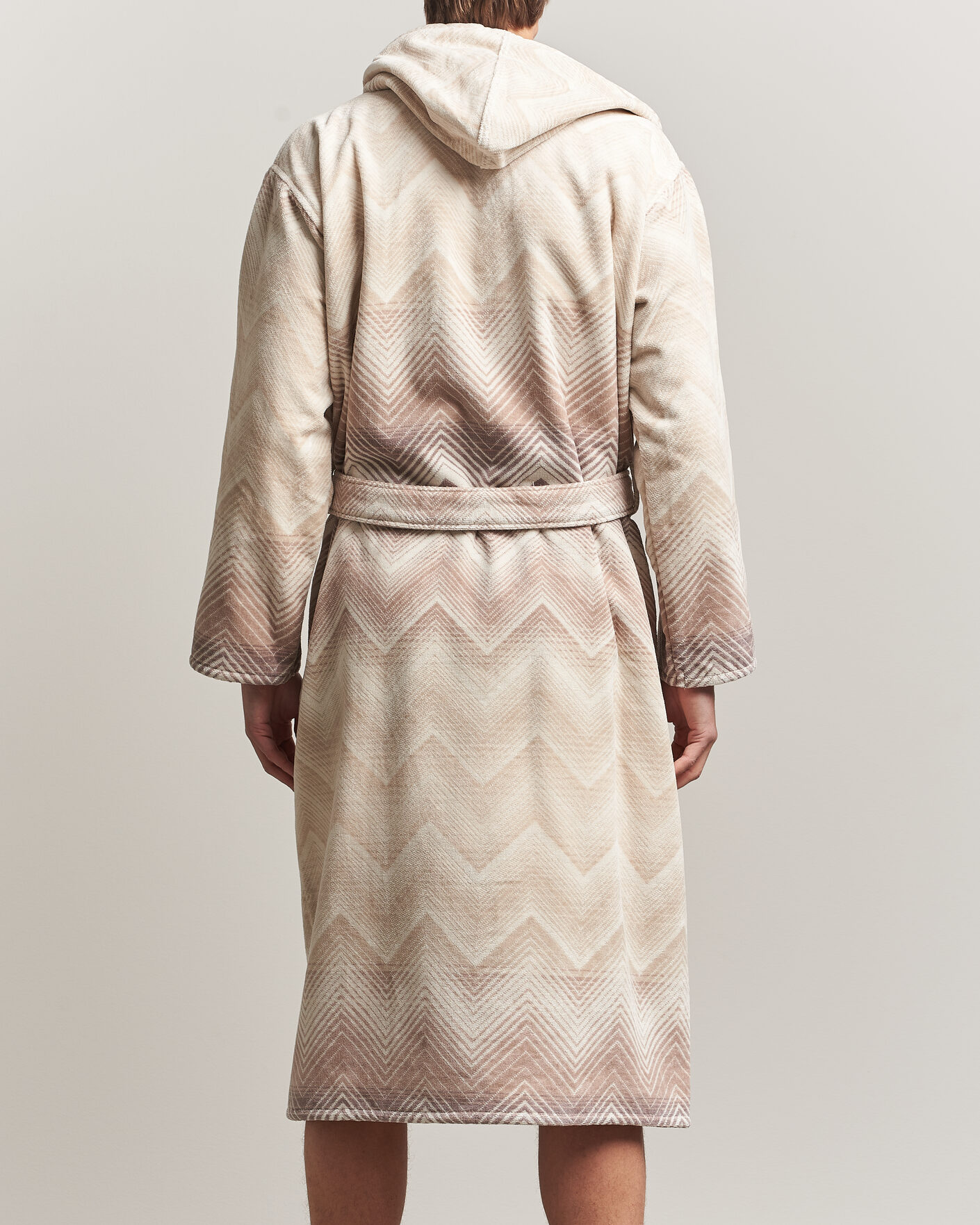 Hombres | Pijamas y batas | Missoni Home | Marea Hooded Bathrobe Beige