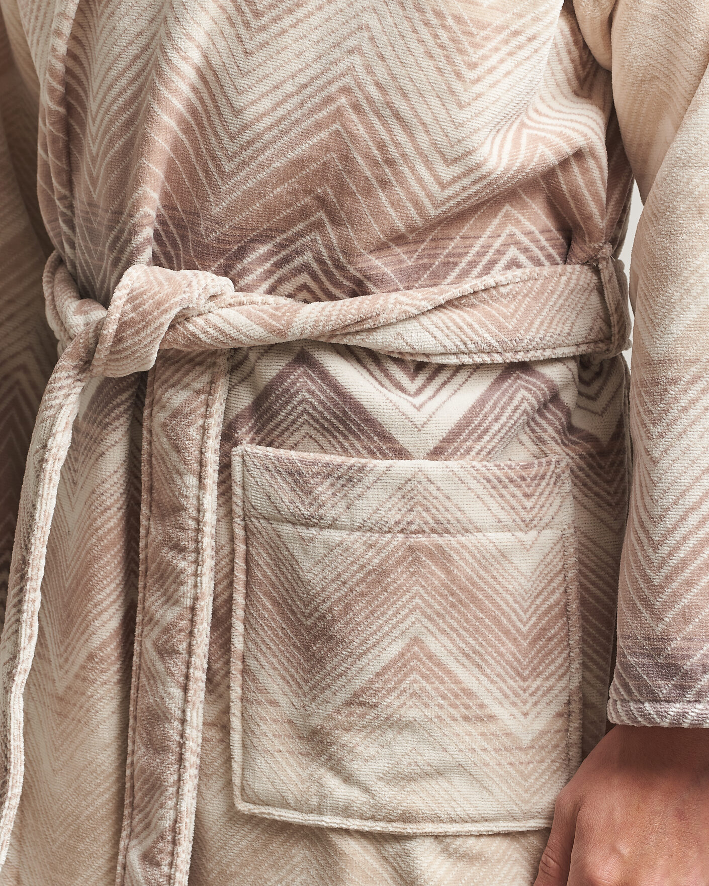 Hombres | Pijamas y batas | Missoni Home | Marea Hooded Bathrobe Beige