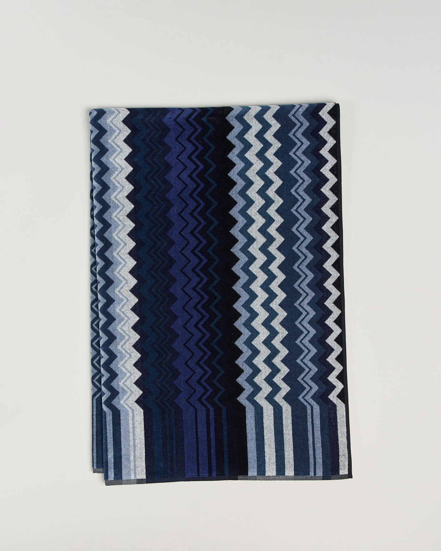 Hombres | Telas | Missoni Home | Giacomo Bath Sheet 100x150cm Multi Blue