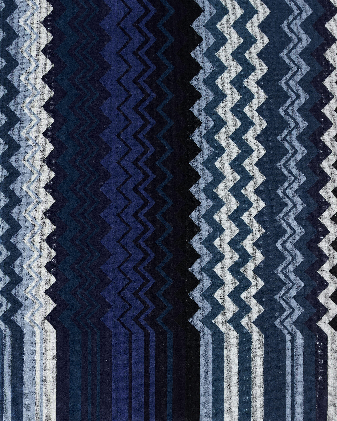 Hombres | Telas | Missoni Home | Giacomo Bath Sheet 100x150cm Multi Blue