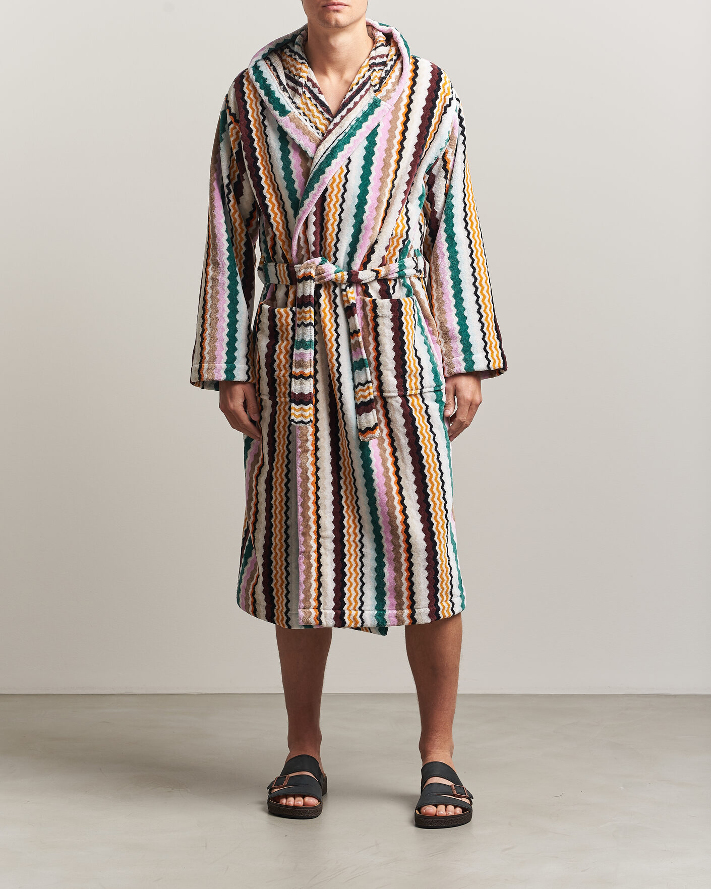 Hombres | Pijamas y batas | Missoni Home | Aura Hooded Bathrobe Multi