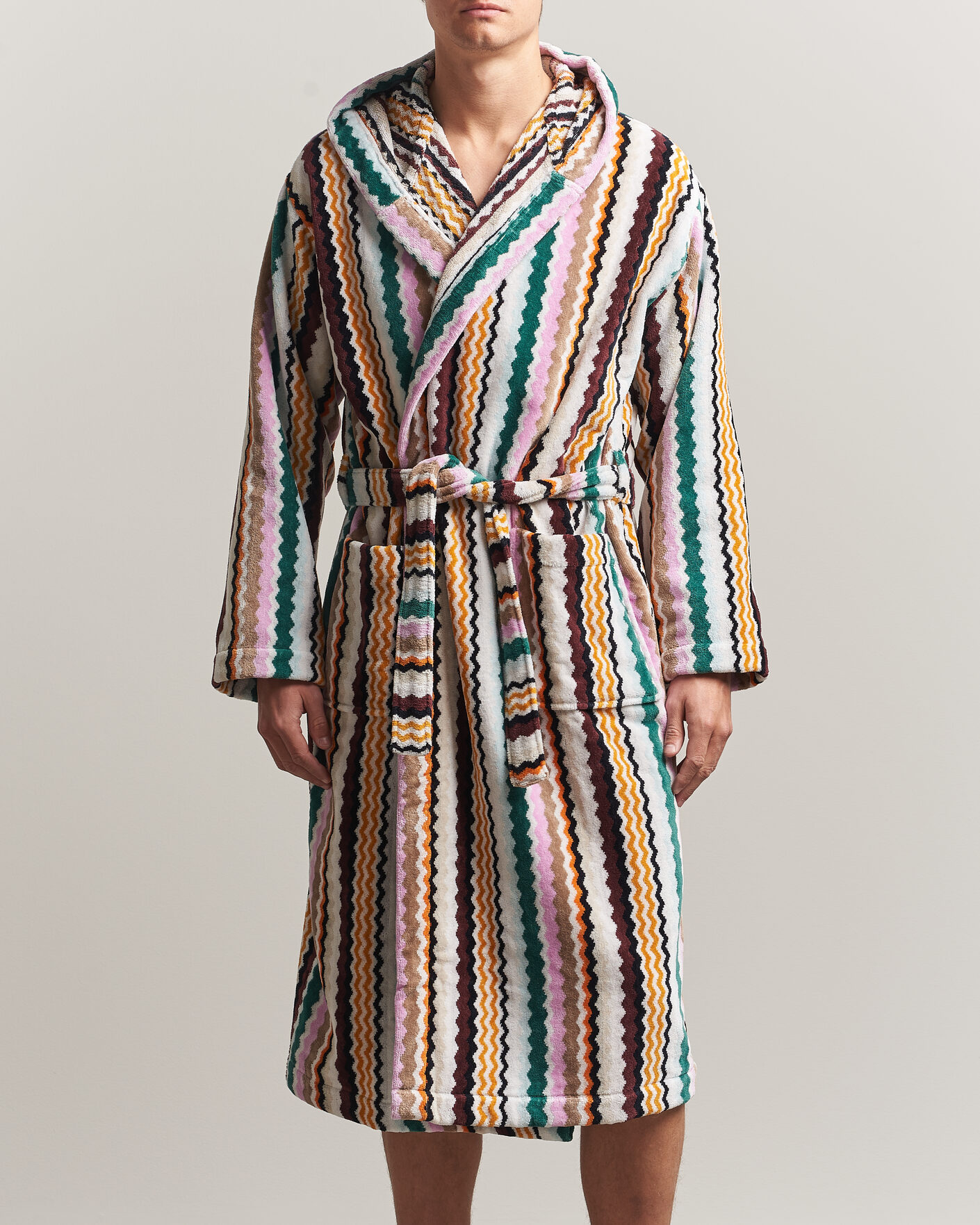 Hombres | Pijamas y batas | Missoni Home | Aura Hooded Bathrobe Multi
