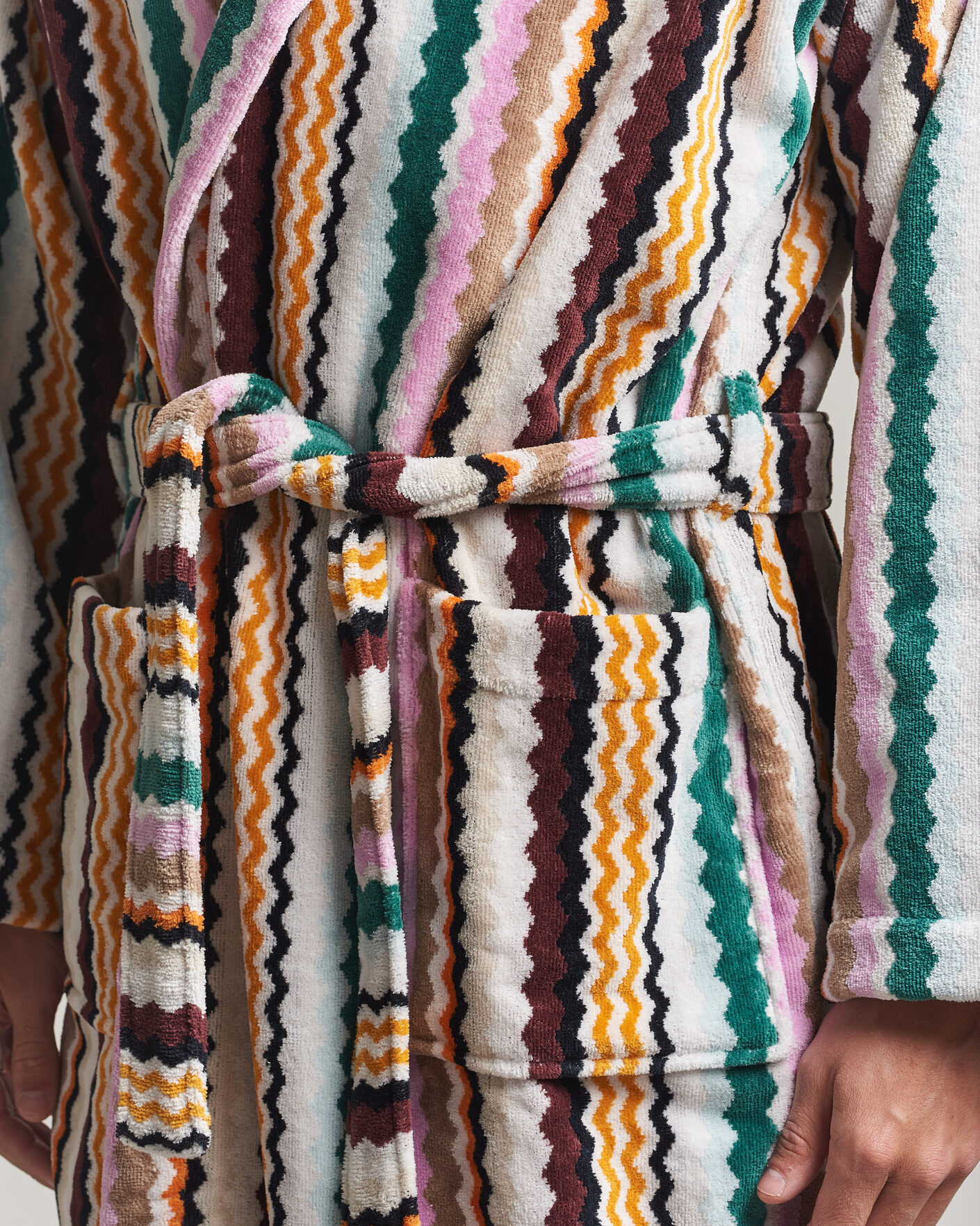 Hombres | Pijamas y batas | Missoni Home | Aura Hooded Bathrobe Multi