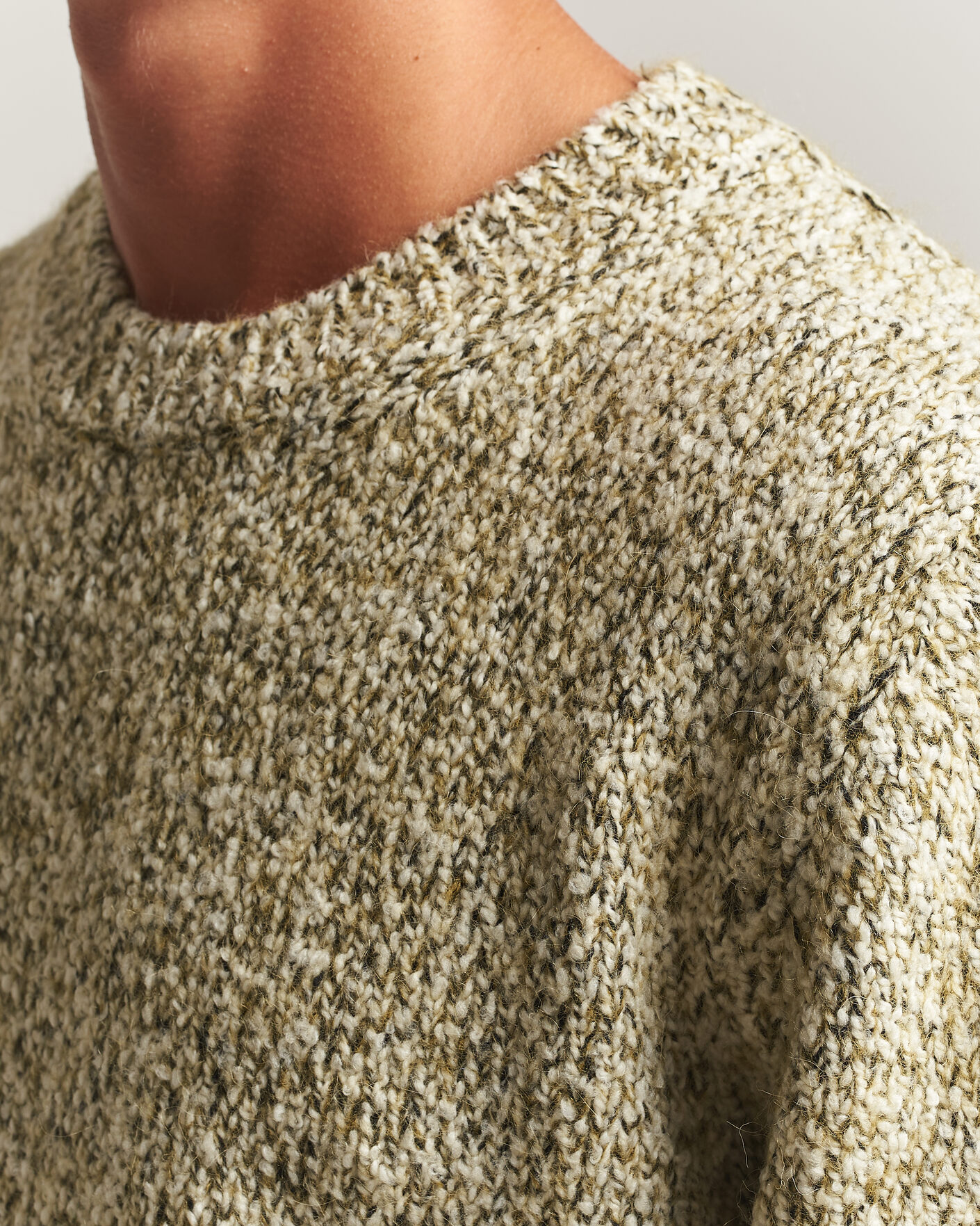 Hombres | Jerséis y prendas de punto | Massimo Alba | Chad Mouline Sweater Olive