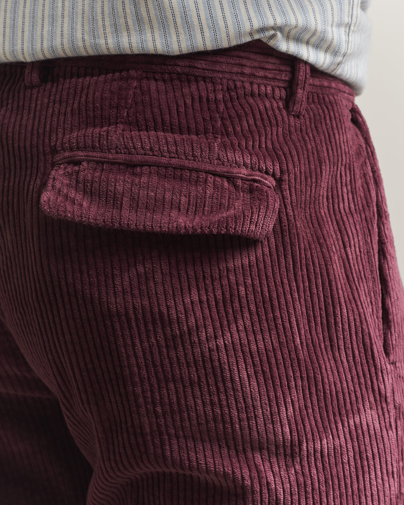Hombres | Pantalones | Massimo Alba | Ionio Pleated Corduroy Pants Rose Brown