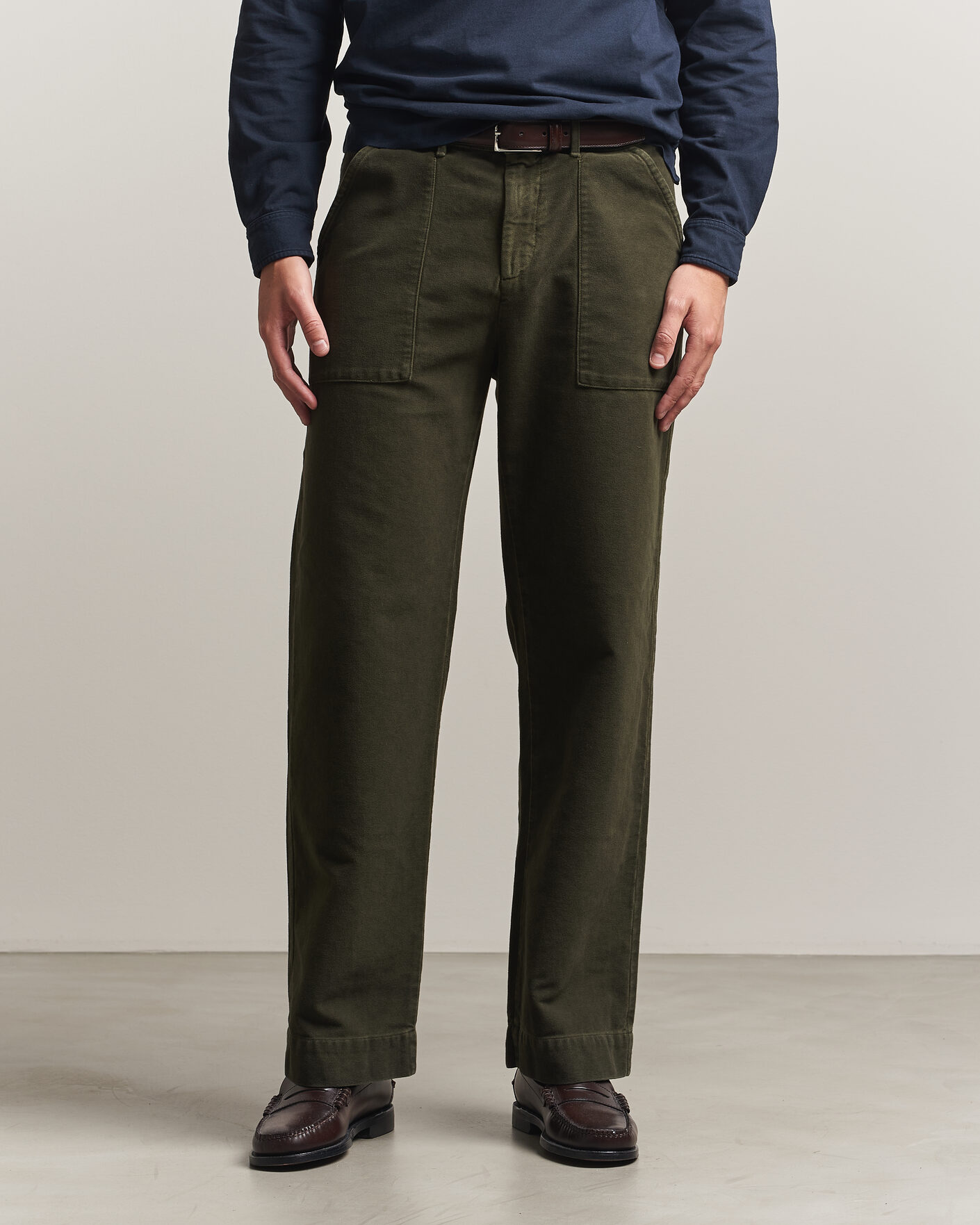 Hombres | Pantalones | Massimo Alba | Regata Moleksine Pants Forest Night