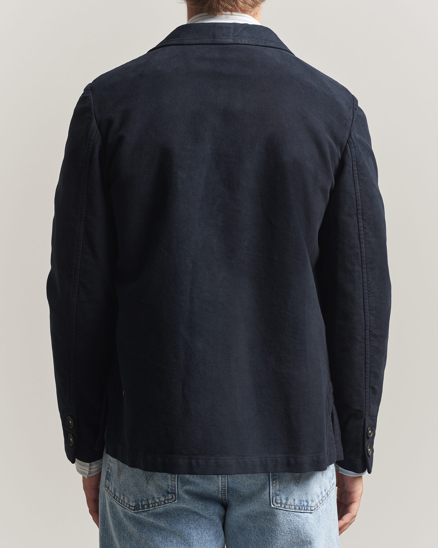 Hombres | Blazers | Massimo Alba | Baglietto Moleskine Jacket Navy