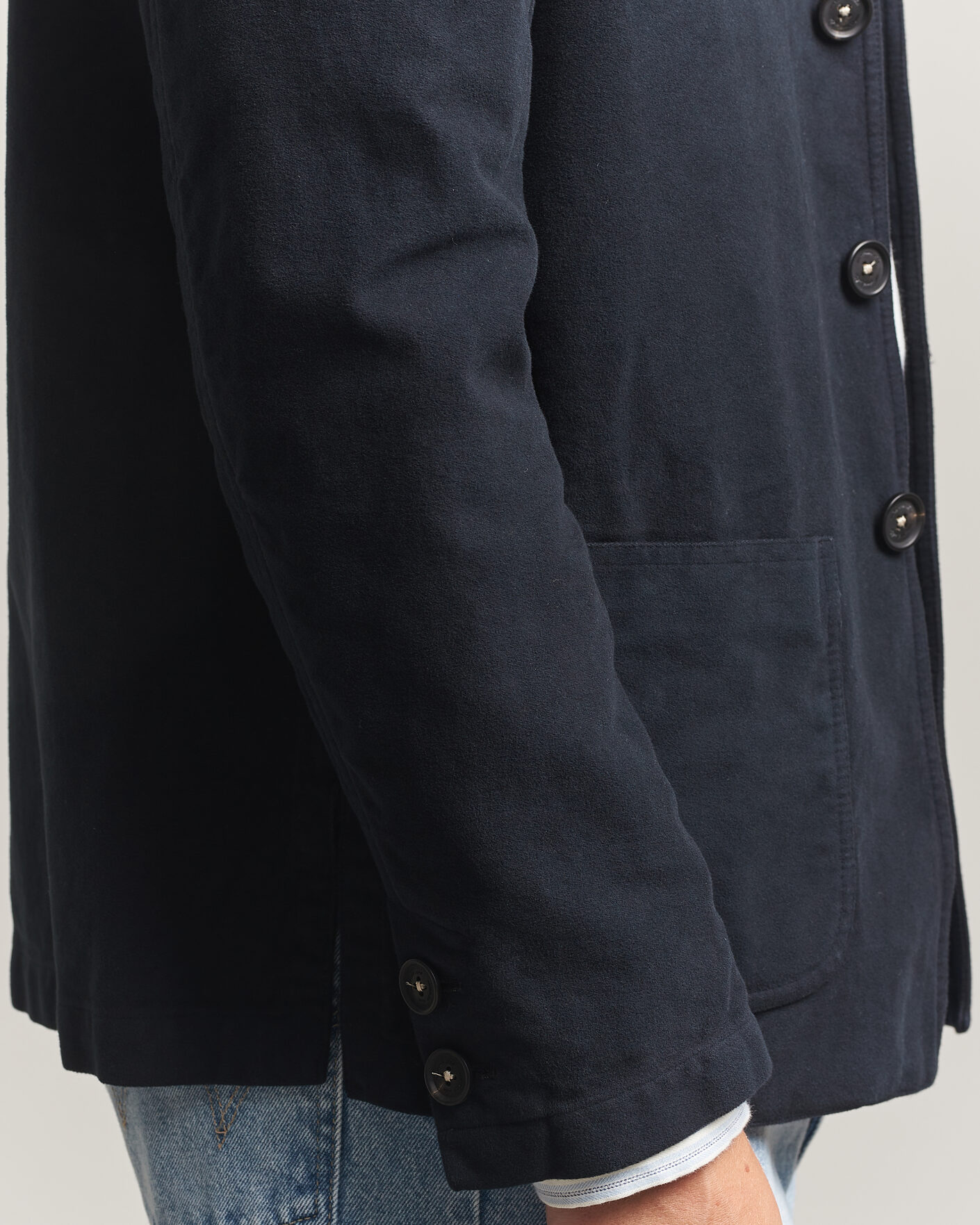 Hombres | Blazers | Massimo Alba | Baglietto Moleskine Jacket Navy