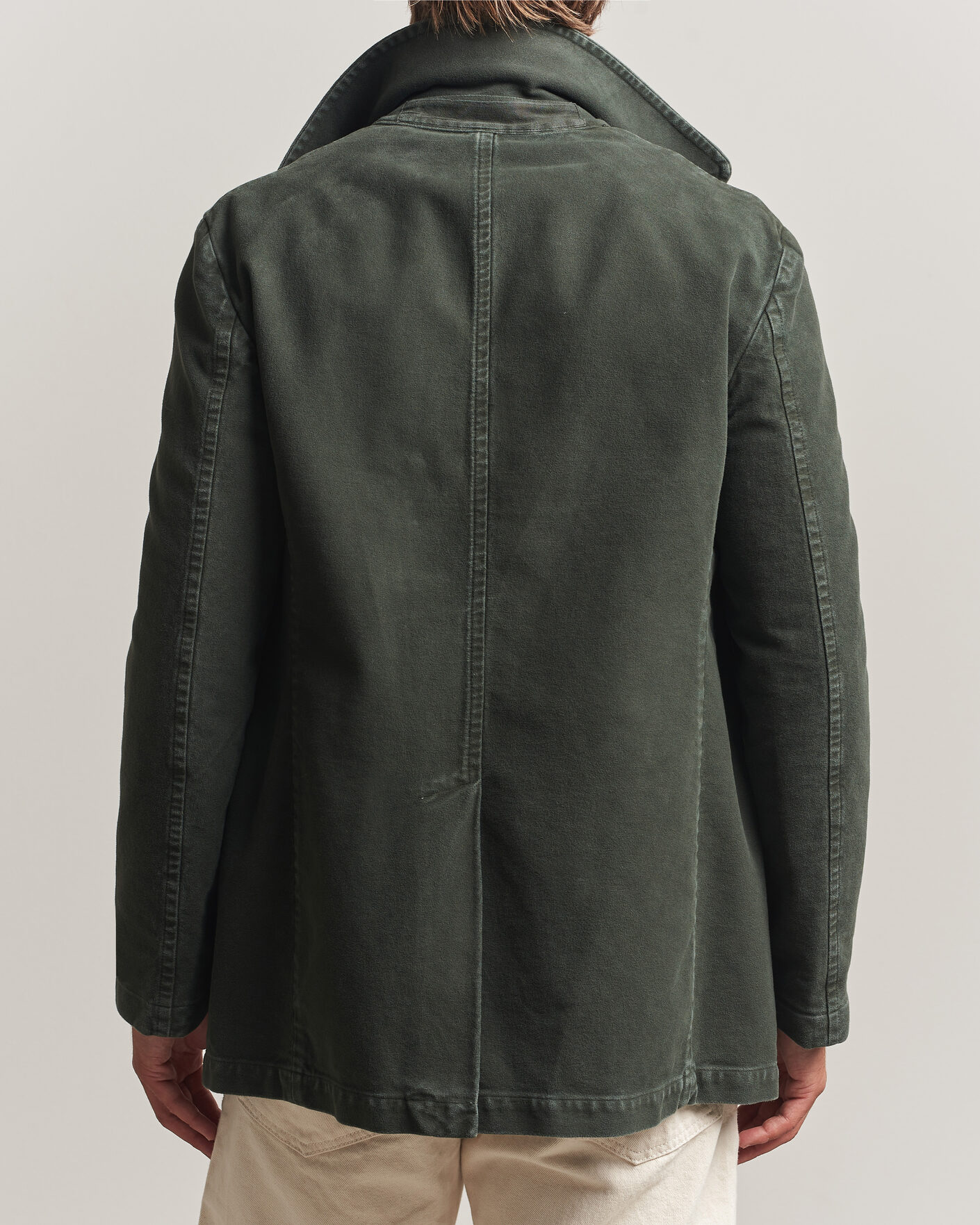 Hombres | Abrigos y chaquetas | Massimo Alba | Moleskine Peacoat Forest Night