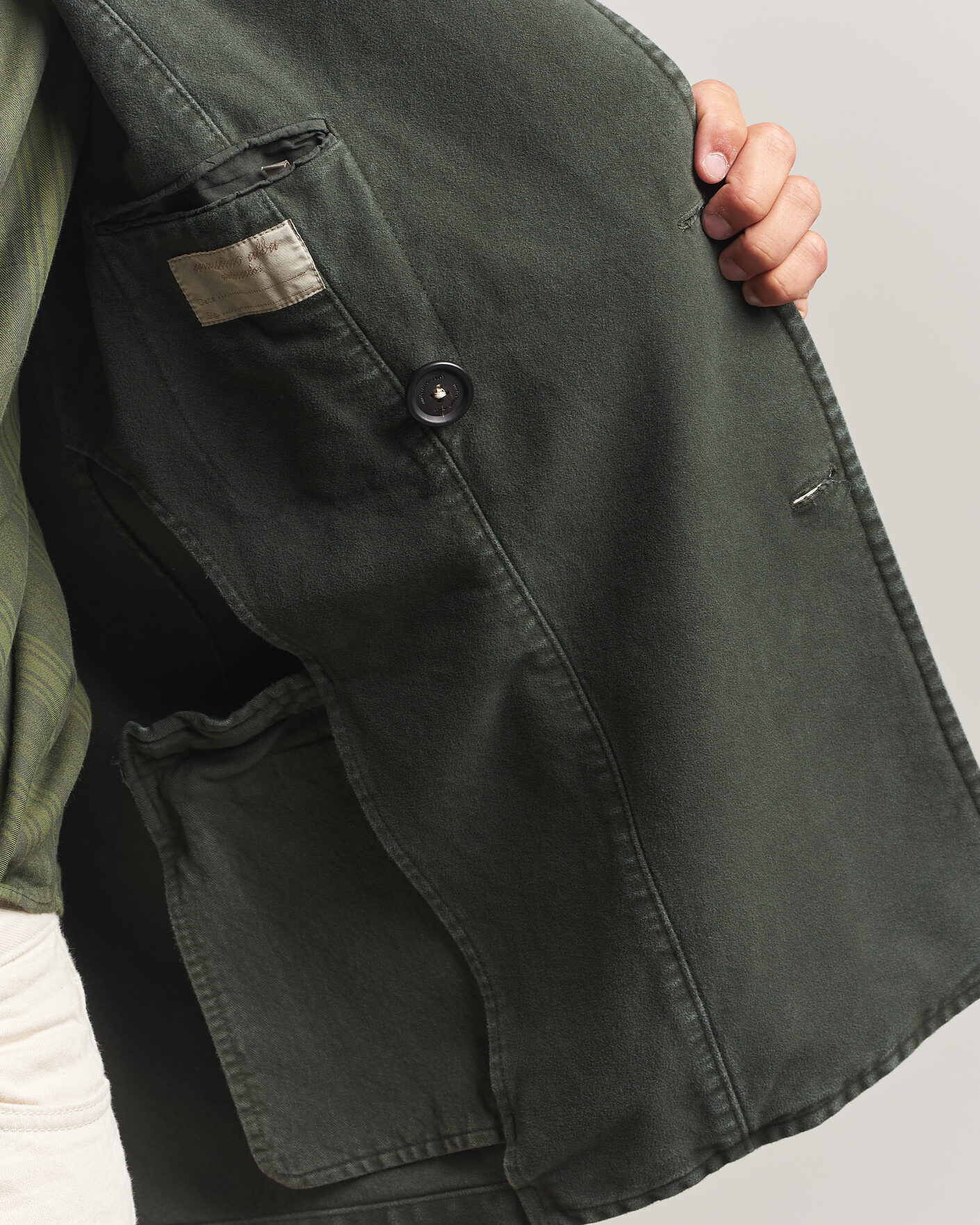 Hombres | Abrigos y chaquetas | Massimo Alba | Moleskine Peacoat Forest Night