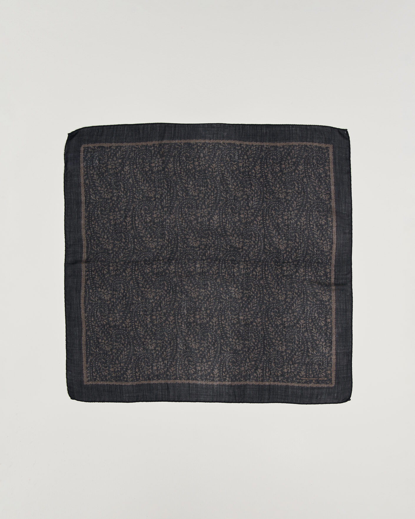 Hombres | Bufandas elegantes | Massimo Alba | Cashmere/Silk Bandana Navy