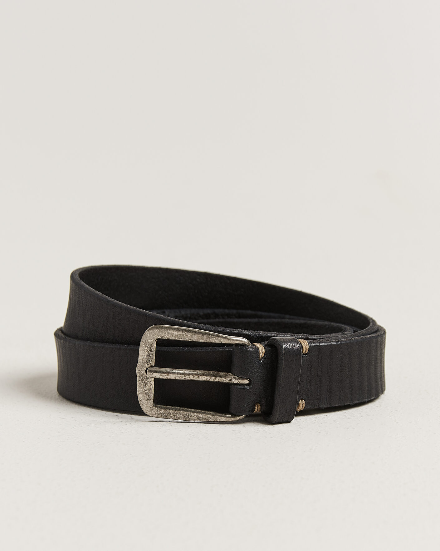 Hombres | Cinturones | Massimo Alba | Budapest Belt Black Calf