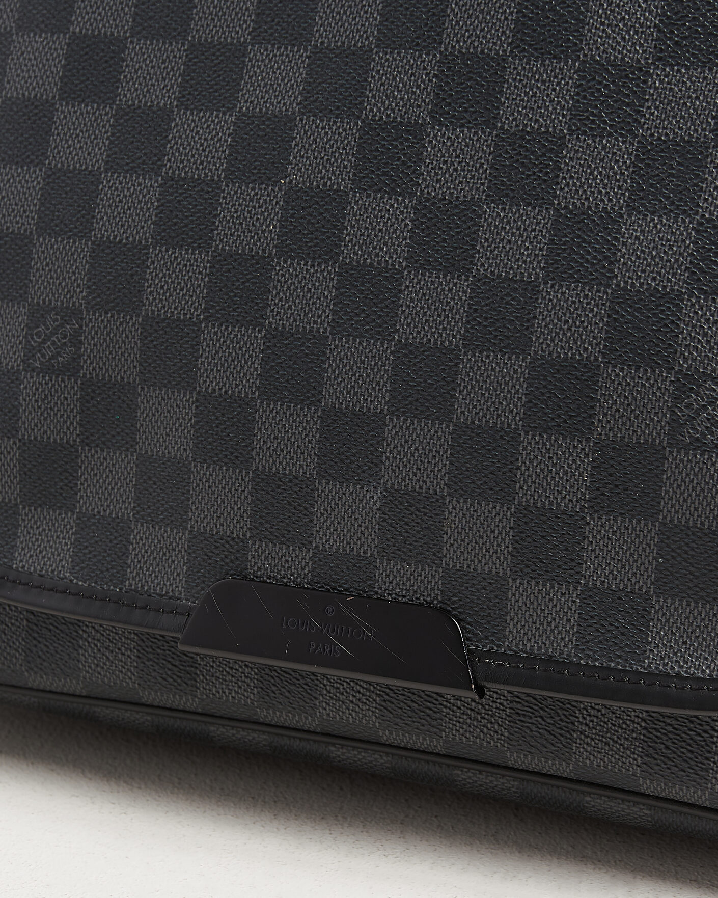 Hombres | Pre-Owned & Vintage Bags | Louis Vuitton Pre-Owned | Daniel MM Shoulder Bag Damier Graphite