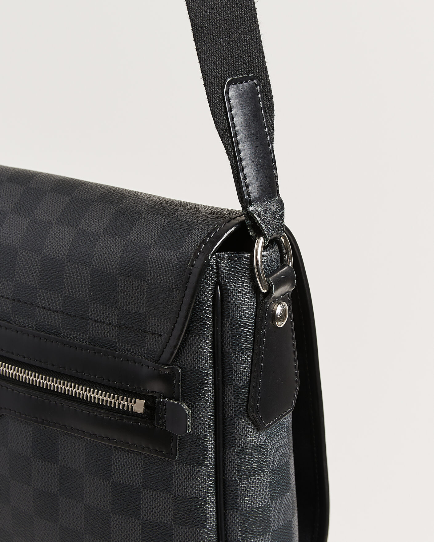 Hombres | Pre-Owned & Vintage Bags | Louis Vuitton Pre-Owned | Daniel MM Shoulder Bag Damier Graphite