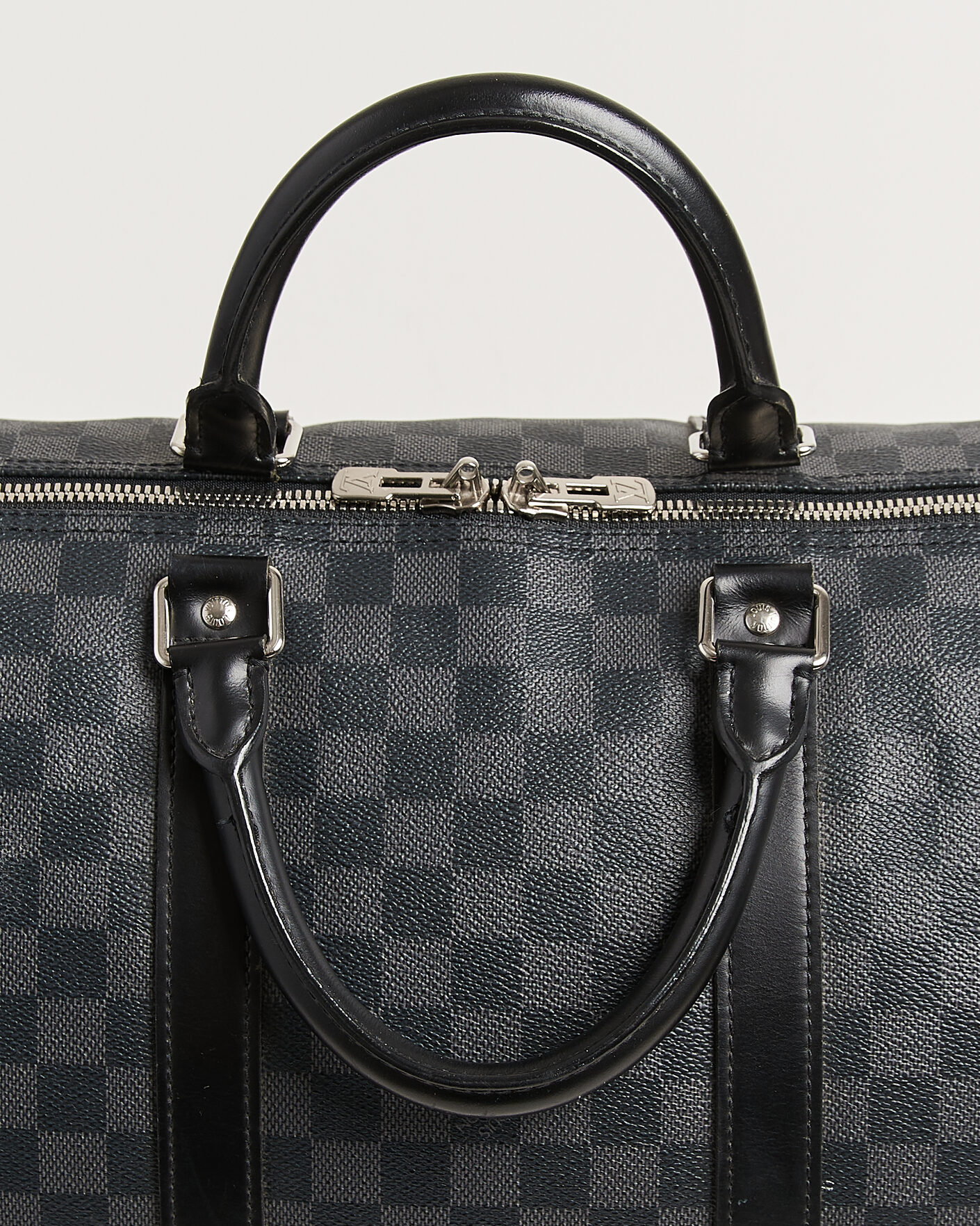 Hombres | Pre-Owned & Vintage Bags | Louis Vuitton Pre-Owned | Keepall 55 Bandouliére Damier Graphite