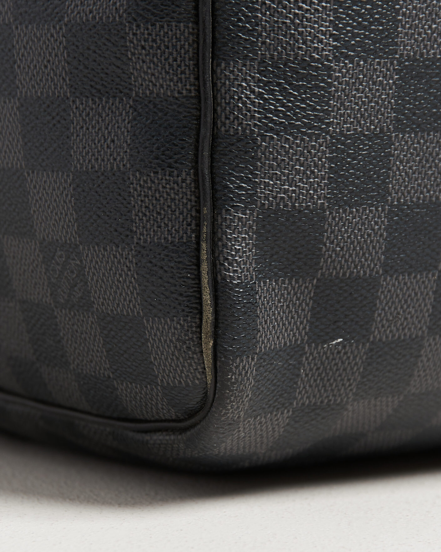 Hombres | Pre-Owned & Vintage Bags | Louis Vuitton Pre-Owned | Keepall 55 Bandouliére Damier Graphite