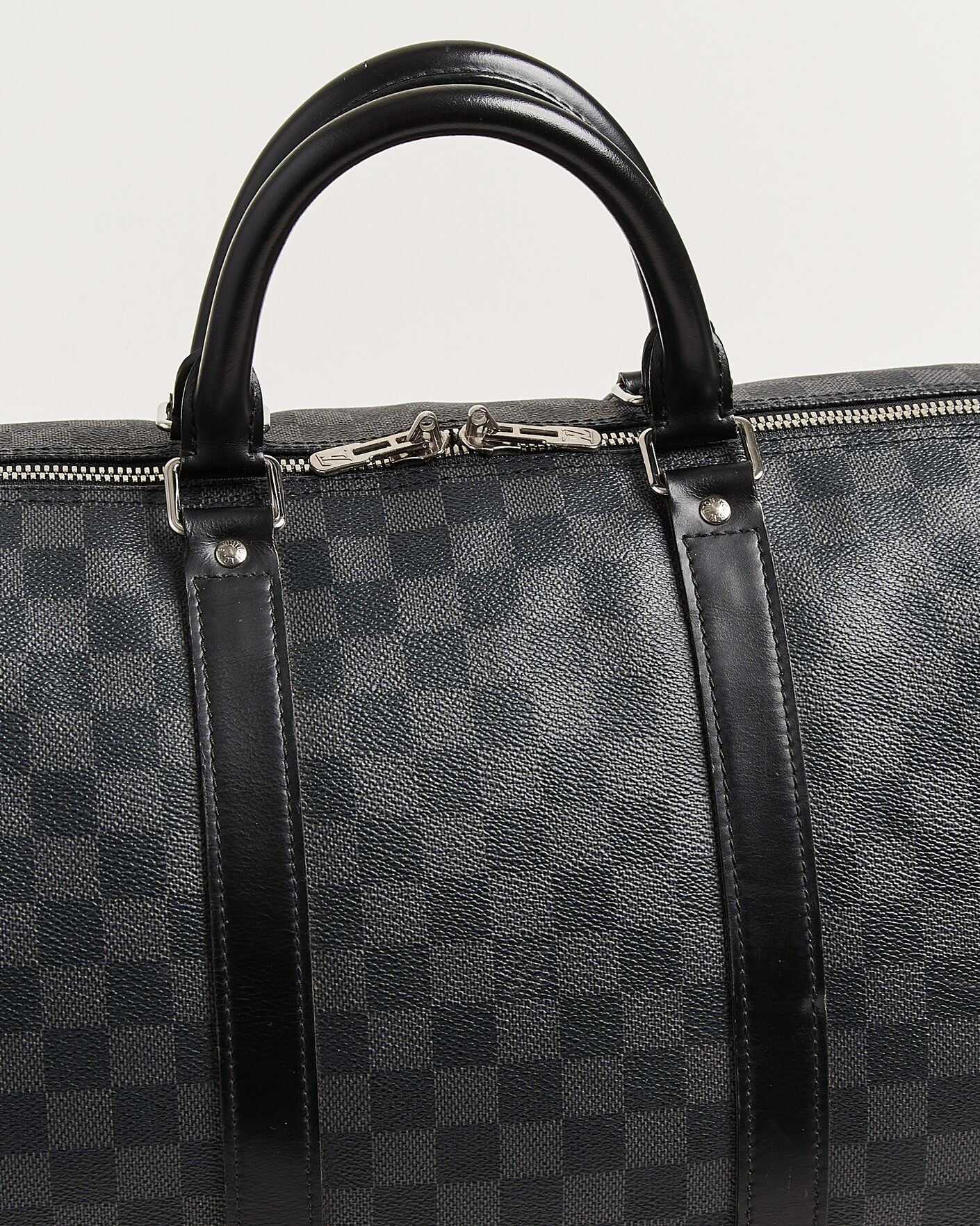 Hombres | Pre-Owned & Vintage Bags | Louis Vuitton Pre-Owned | Keepall 55 Bandouliére Damier Graphite