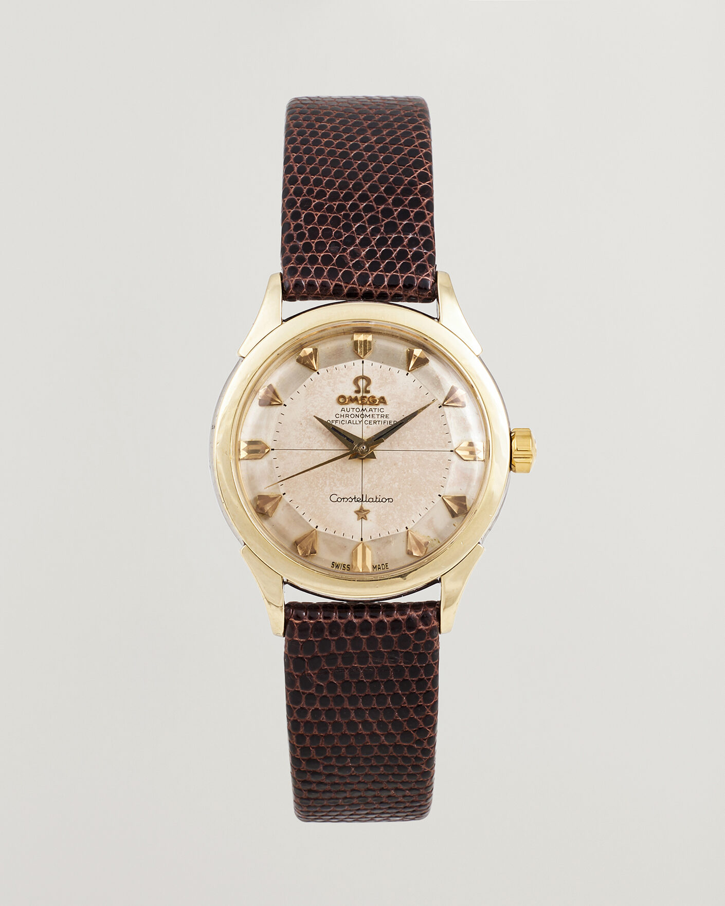 Hombres | Pre-Owned & Vintage Watches | Omega Pre-Owned | Constellation Pie-Pan Arrowhead