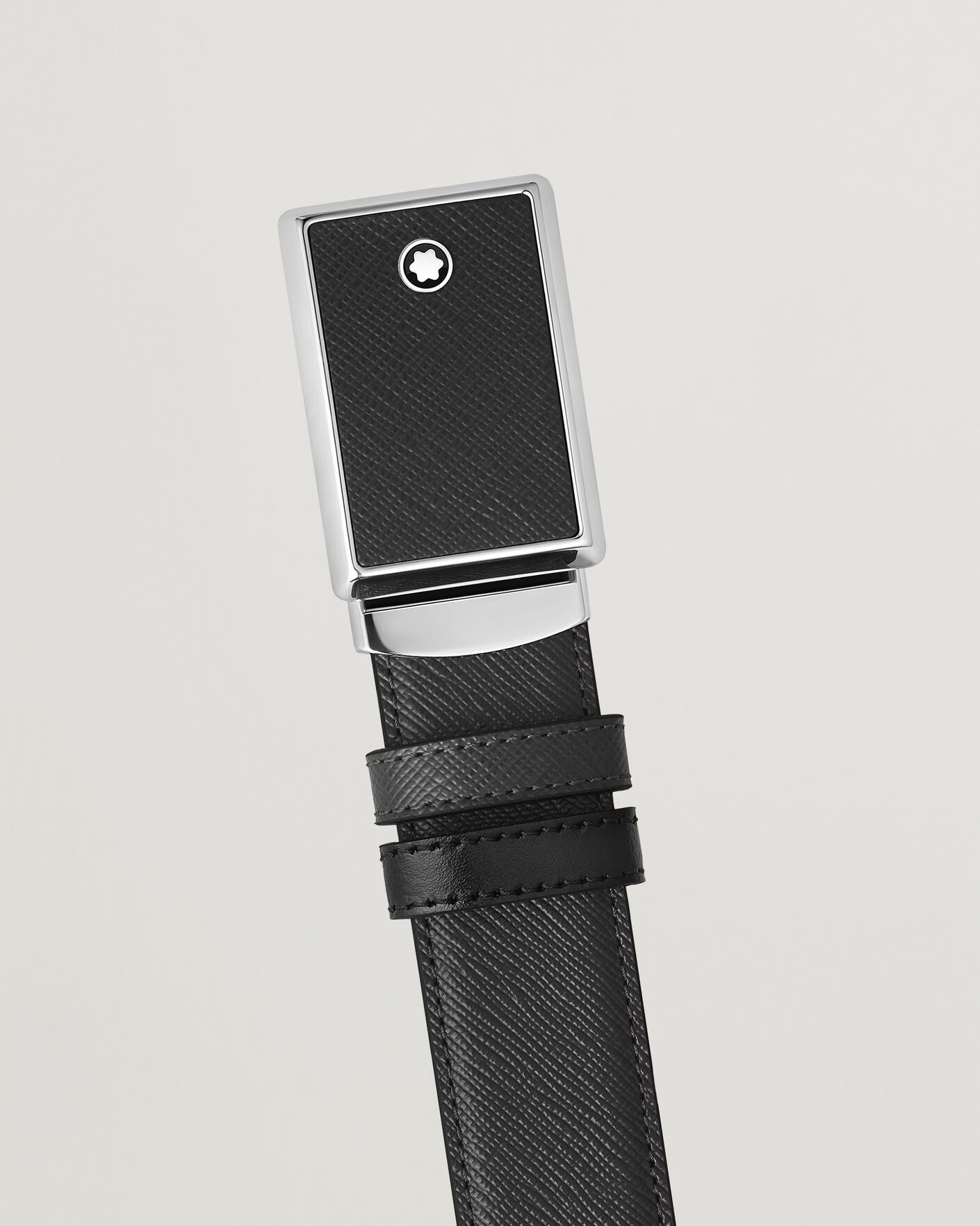 Hombres | Cinturones | Montblanc | Buckle 30mm Leather Belt Black