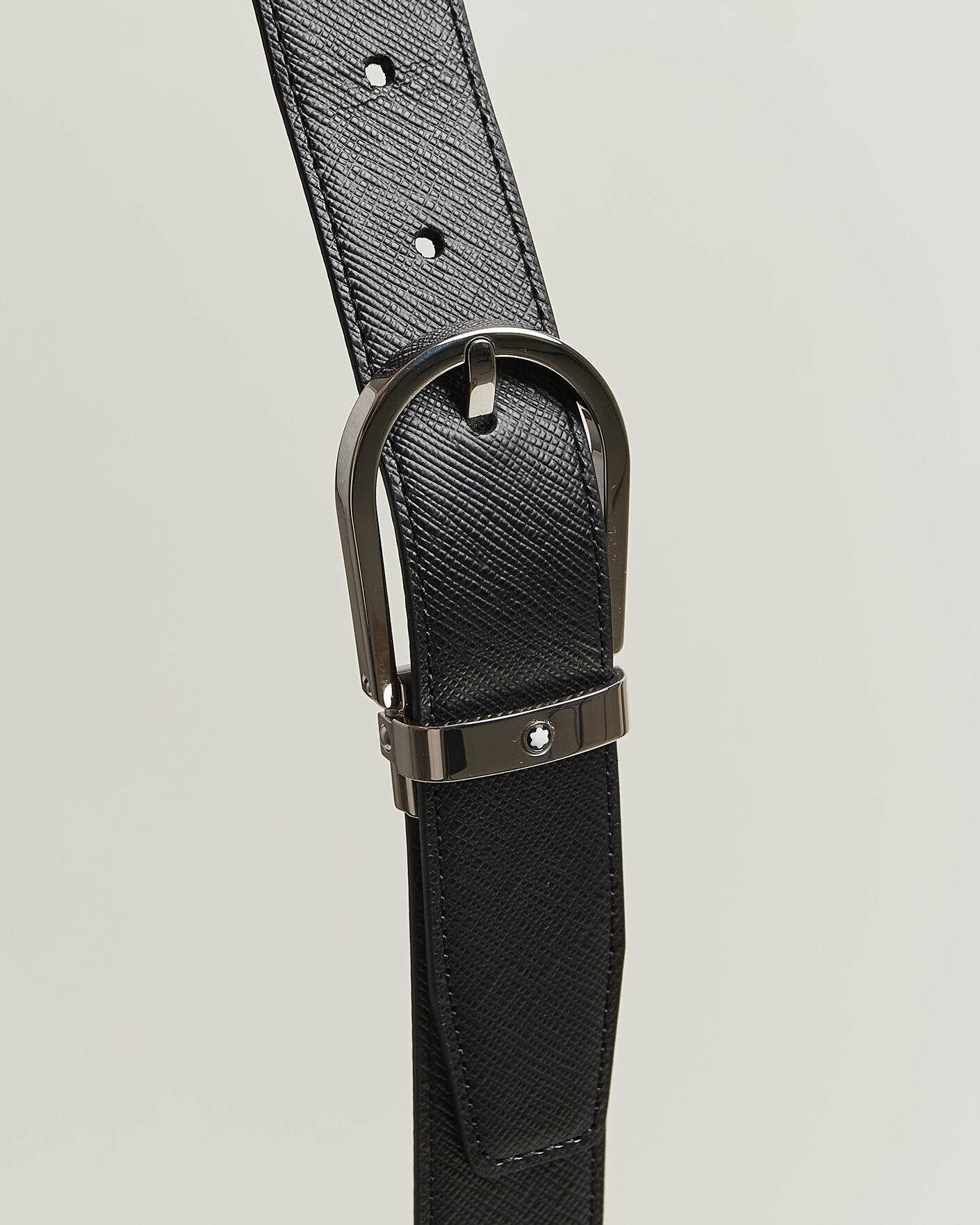 Hombres | Cinturones | Montblanc | Sartoial Horseshoe 30mm Reversible Belt Black/Brown