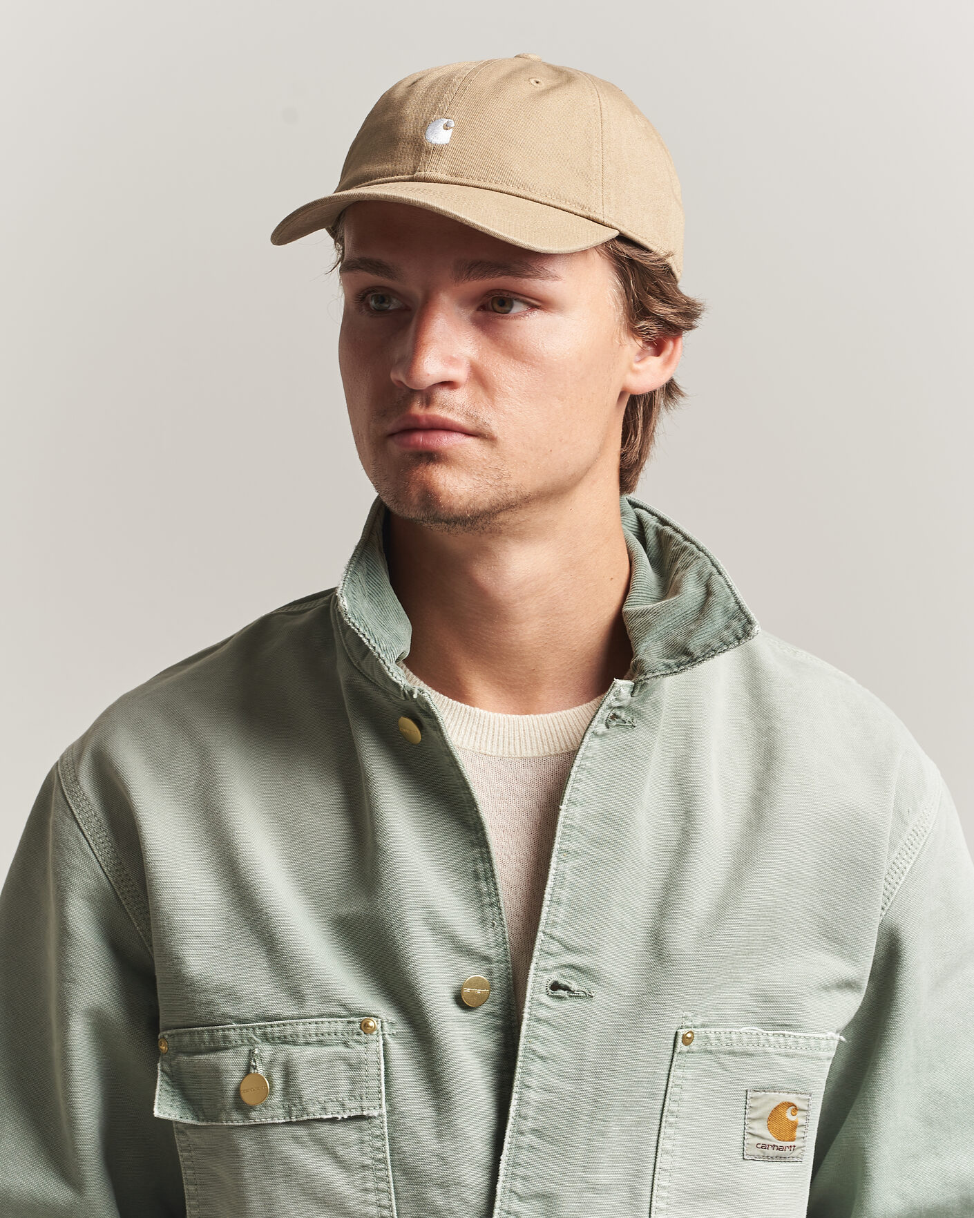 Hombres | Sombreros y gorras | Carhartt WIP | Madison Logo Cap Leather