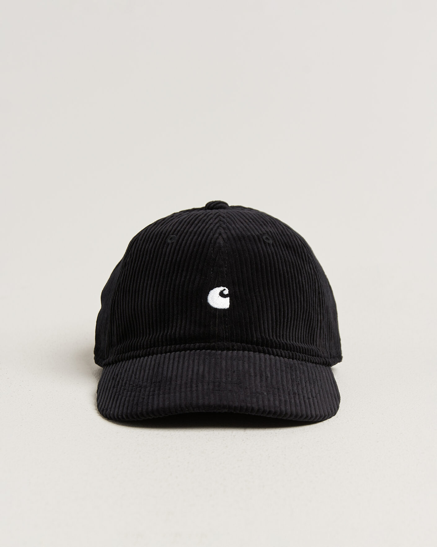 Hombres | Sombreros y gorras | Carhartt WIP | Harlem Cord Cap Black