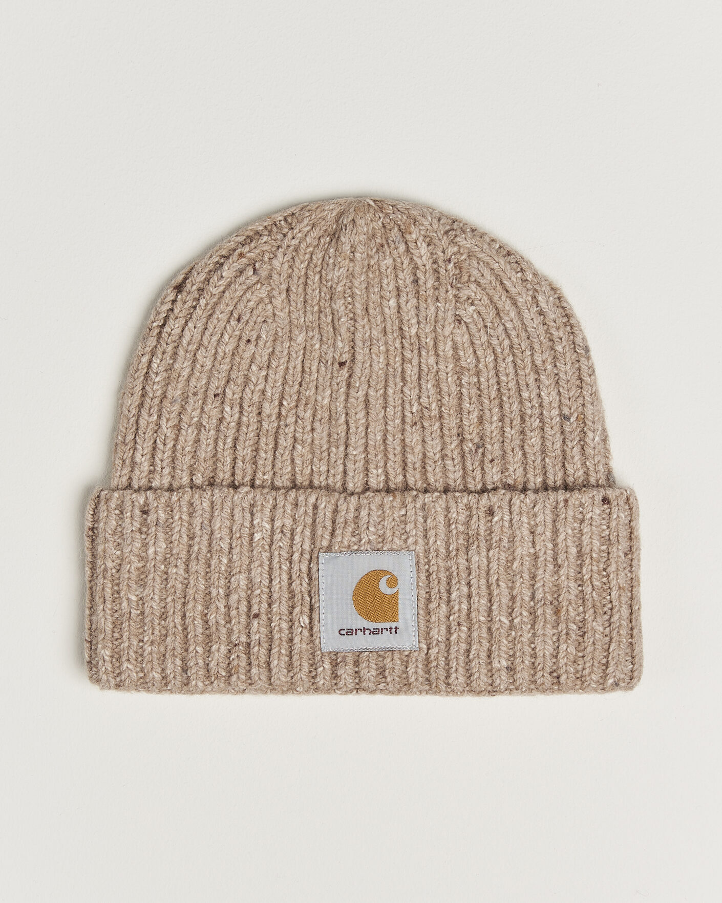 Hombres | Gorros | Carhartt WIP | Anglistic Wool/Cotton Beanie Specled Fleur De Sel