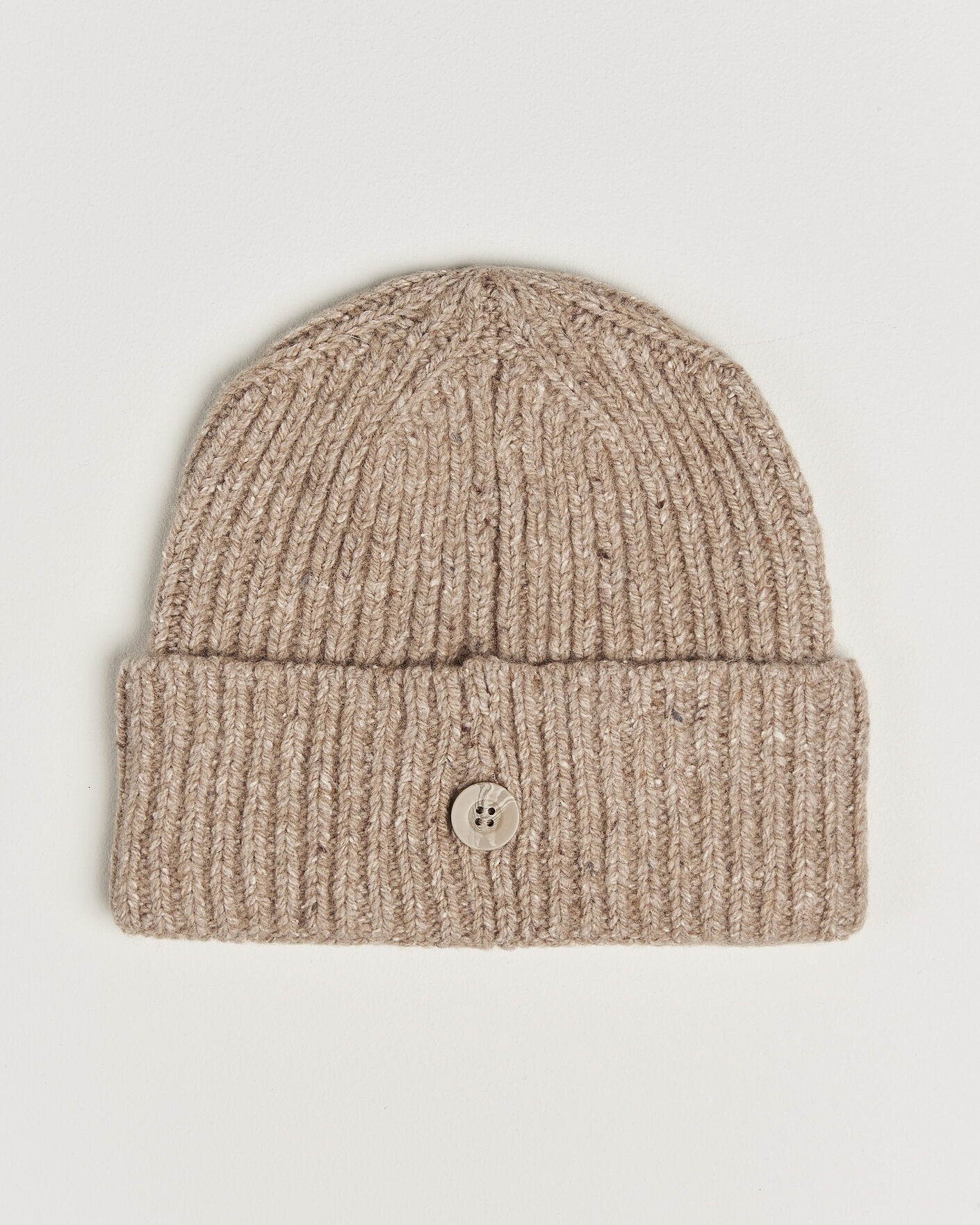 Hombres | Gorros | Carhartt WIP | Anglistic Wool/Cotton Beanie Specled Fleur De Sel