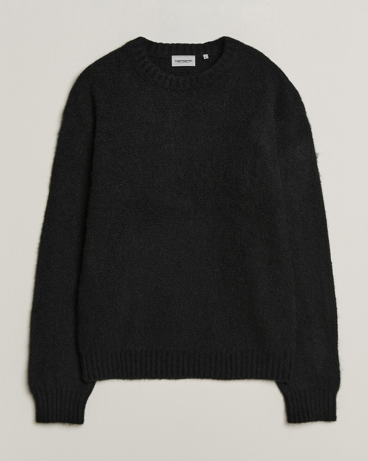 Hombres | Jerséis y prendas de punto | Carhartt WIP | Merton Knitted Alpaca Sweater Black