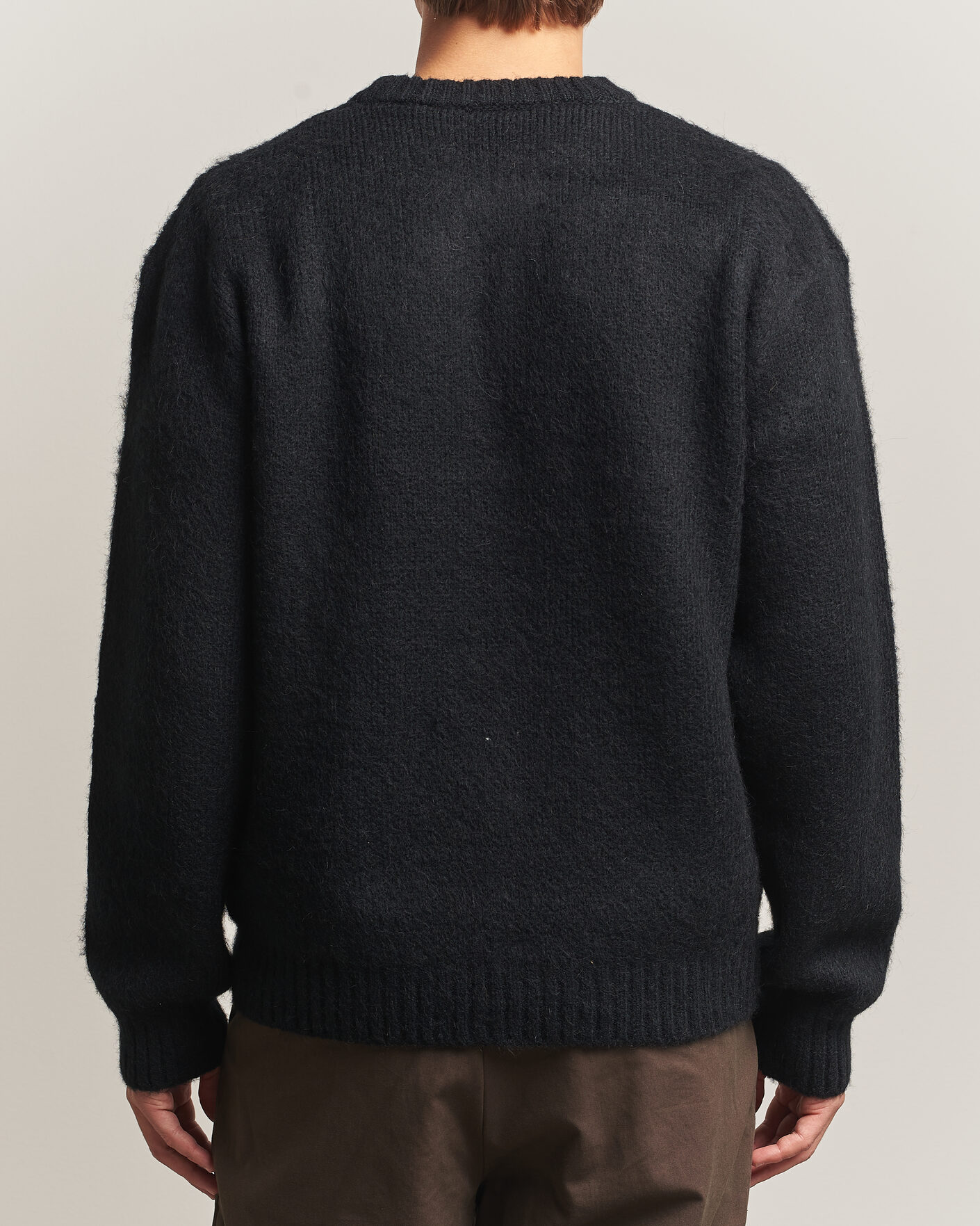 Hombres | Jerséis y prendas de punto | Carhartt WIP | Merton Knitted Alpaca Sweater Black