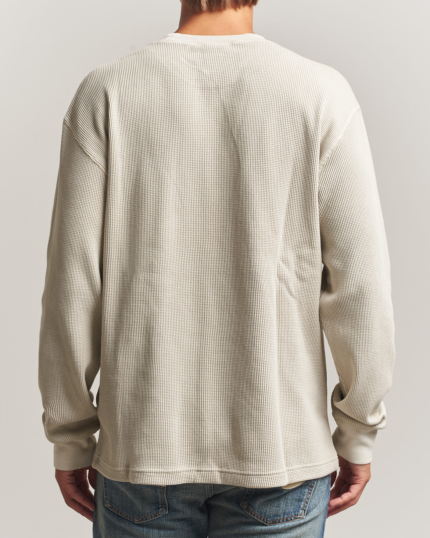 Hombres | Camisetas | Carhartt WIP | Long Sleeve Waffle T-Shirt Fleur De Sel