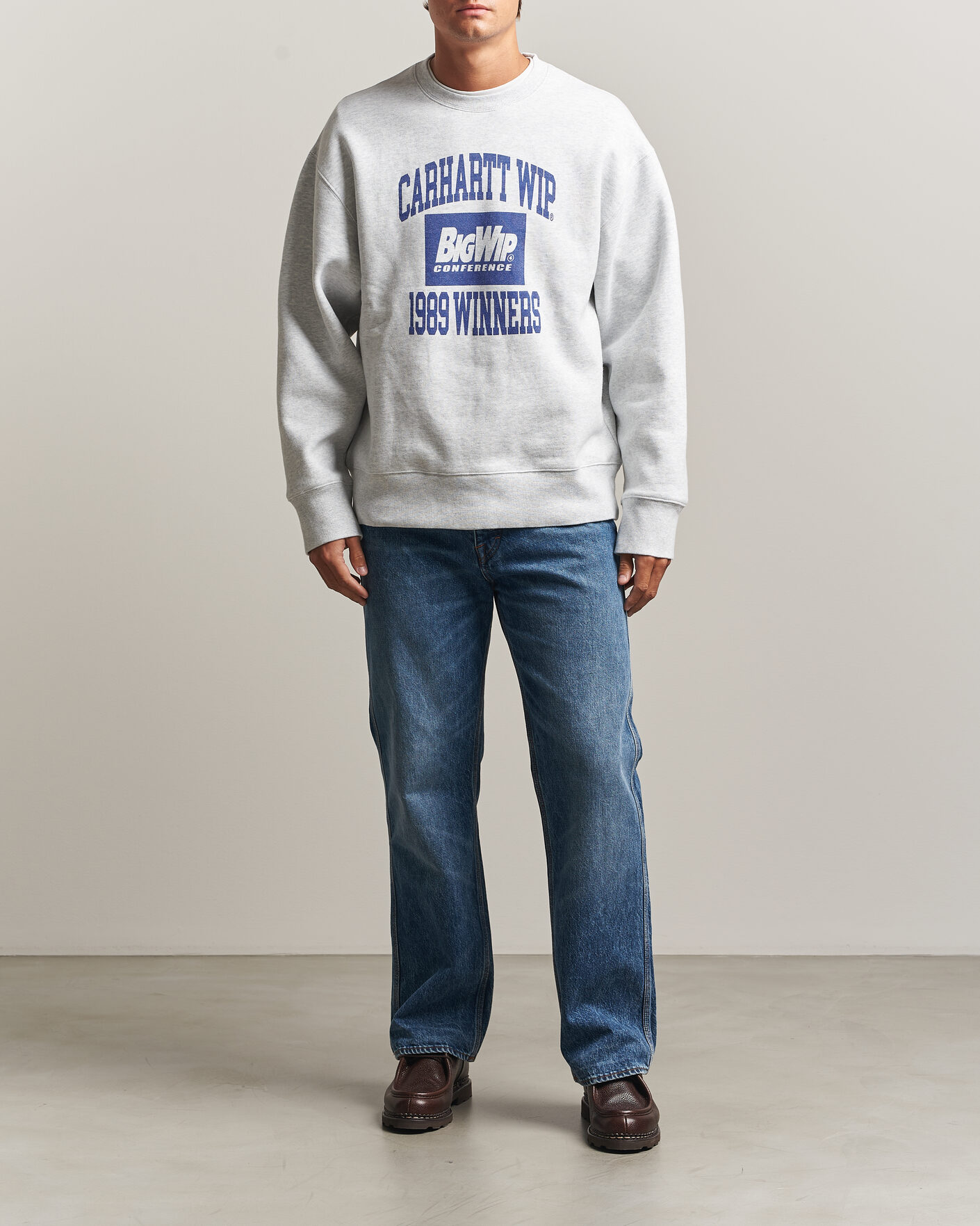 Hombres | Jerséis y prendas de punto | Carhartt WIP | 1989 Winners Sweatshirt Ash Heather