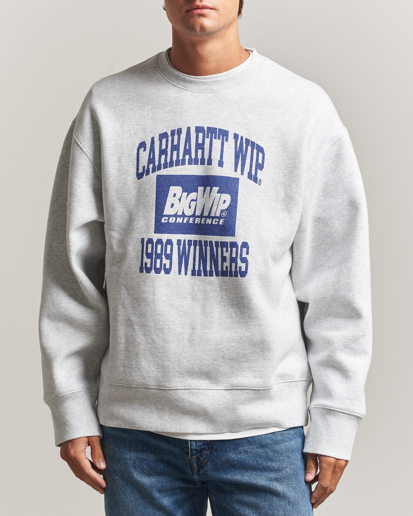Hombres | Jerséis y prendas de punto | Carhartt WIP | 1989 Winners Sweatshirt Ash Heather