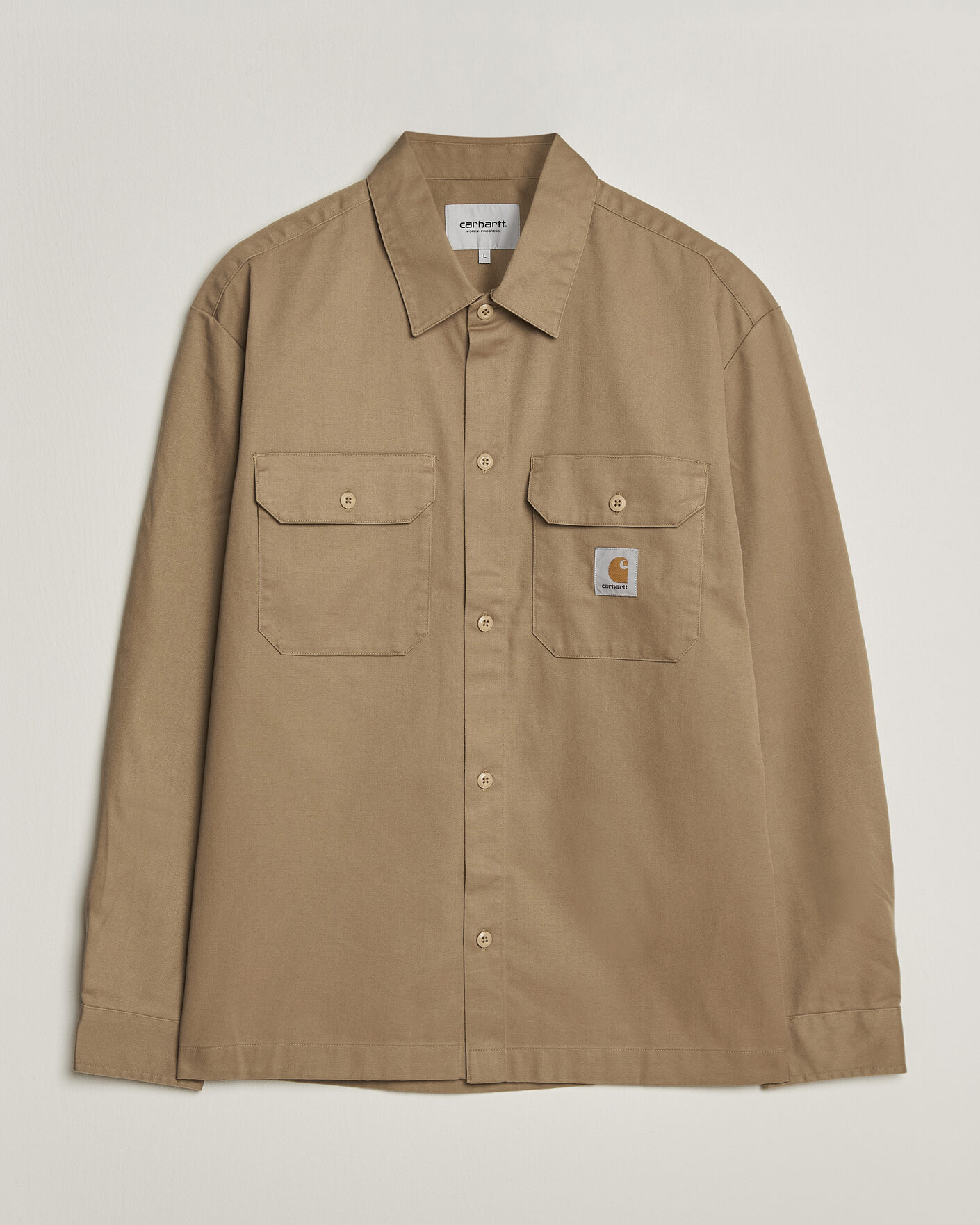 Hombres | Camisas | Carhartt WIP | Craft Twill Shirt Leather