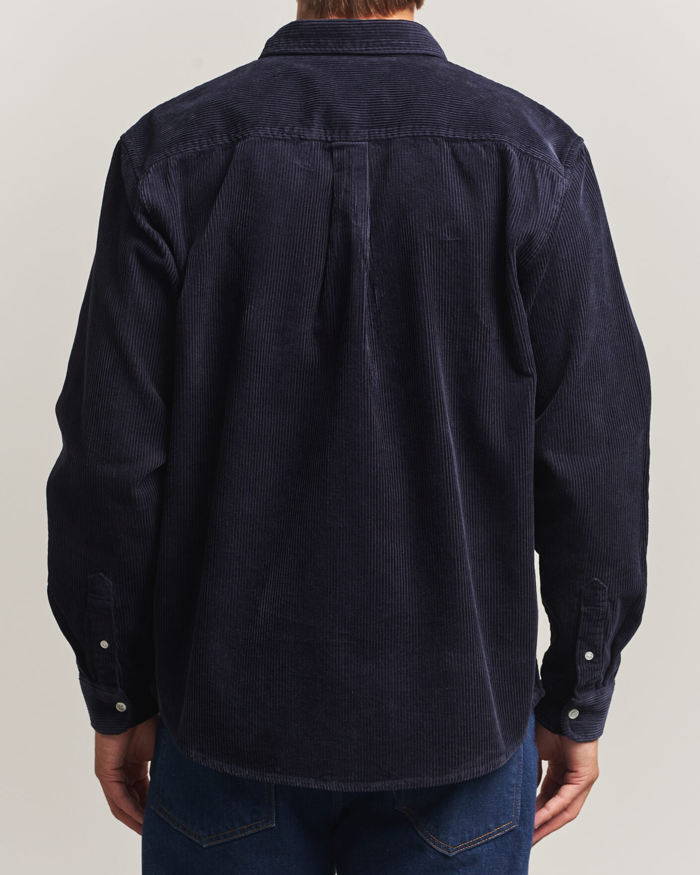 Hombres | Camisas | Carhartt WIP | Madison Cord Shirt Dark Navy