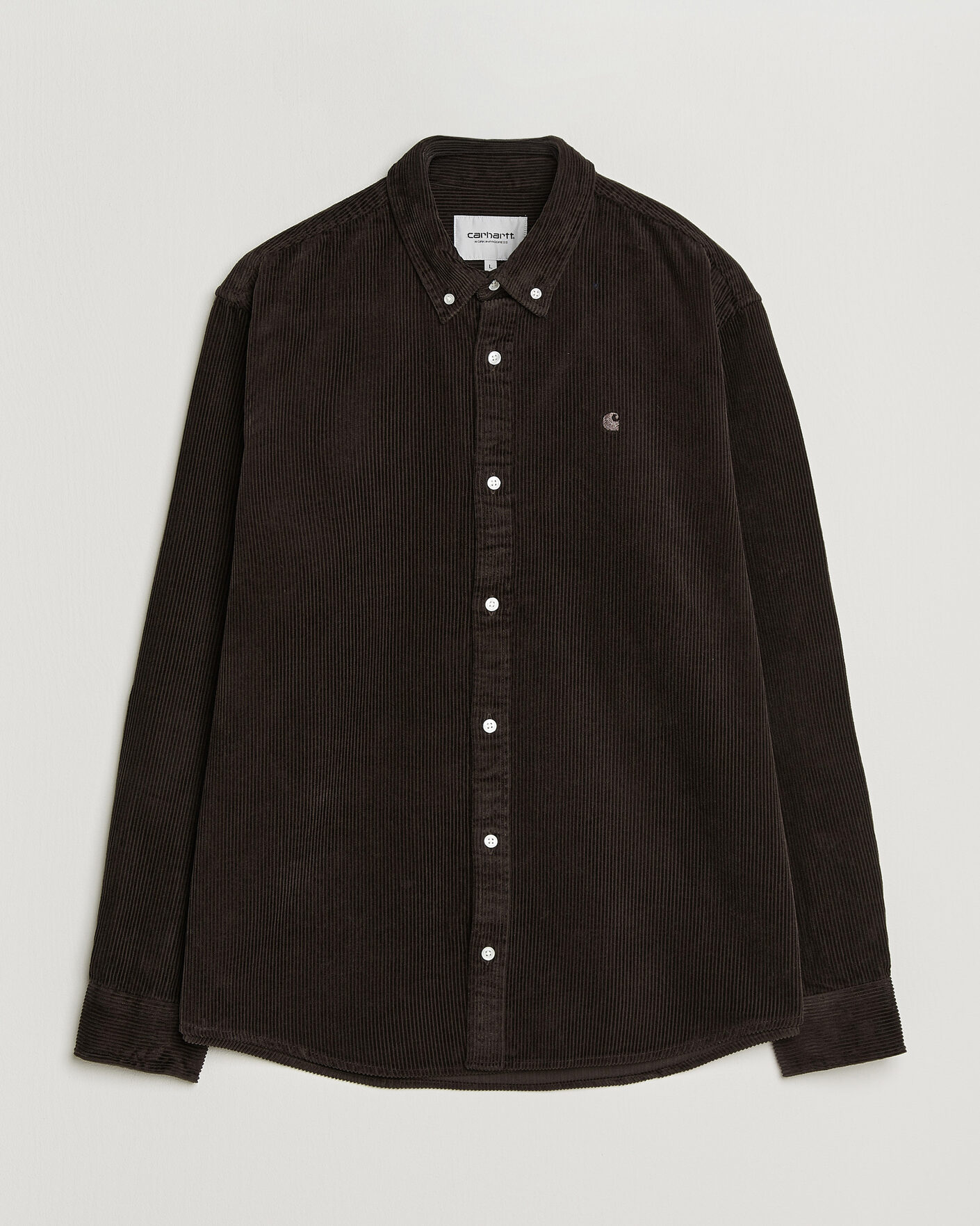 Hombres | Camisas | Carhartt WIP | Madison Cord Shirt Tobacco