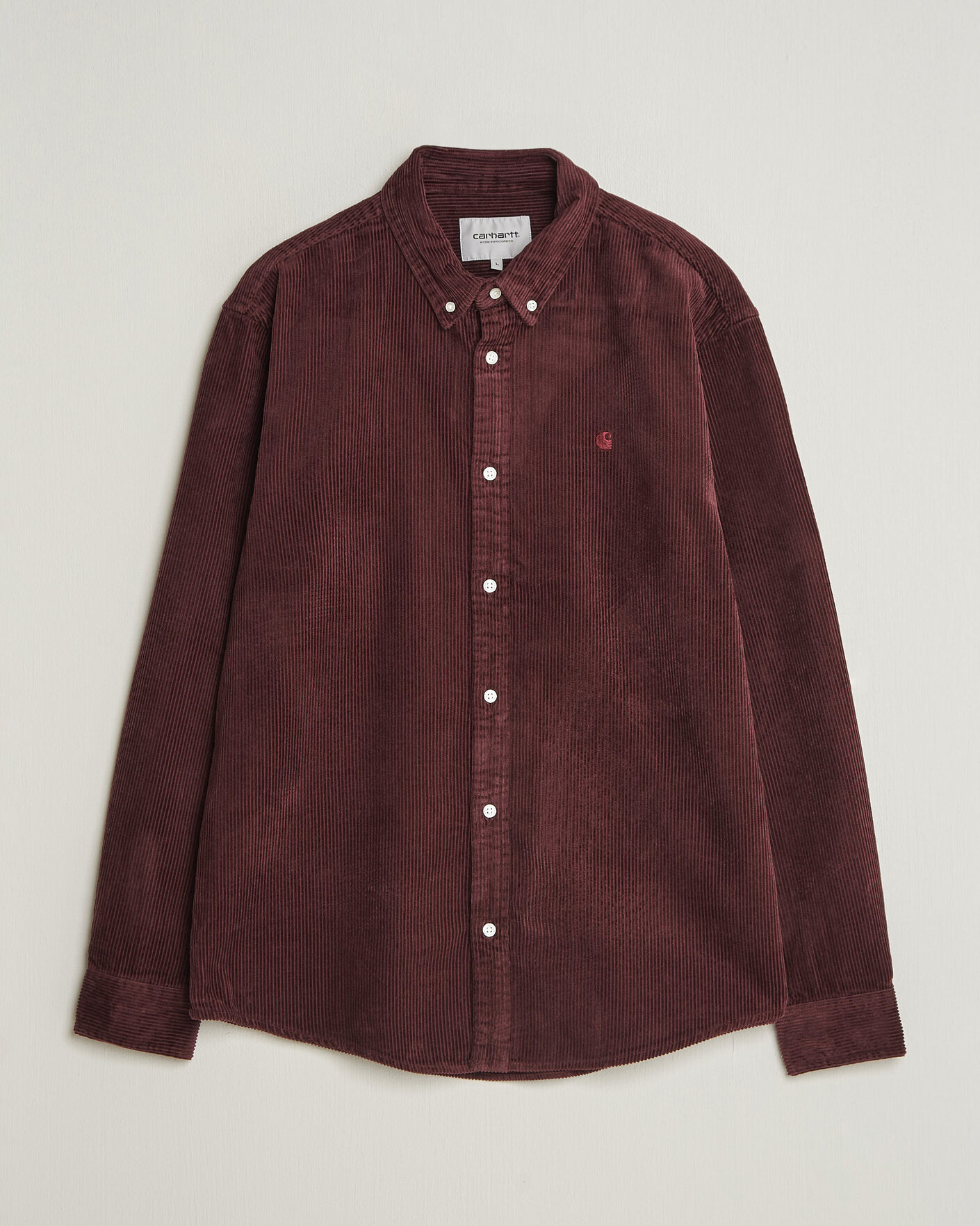 Hombres | Camisas | Carhartt WIP | Madison Cord Shirt Amarone