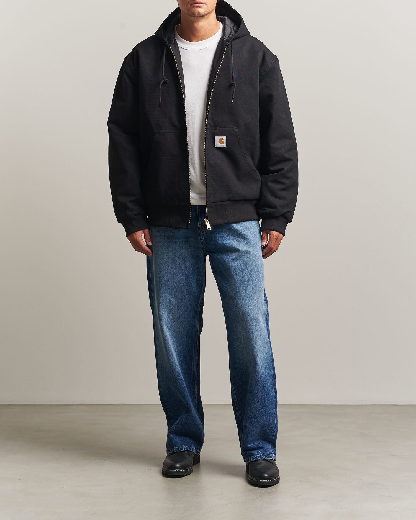 Hombres | Pantalones | Carhartt WIP | Payson Pant Blue Marble Used Wash