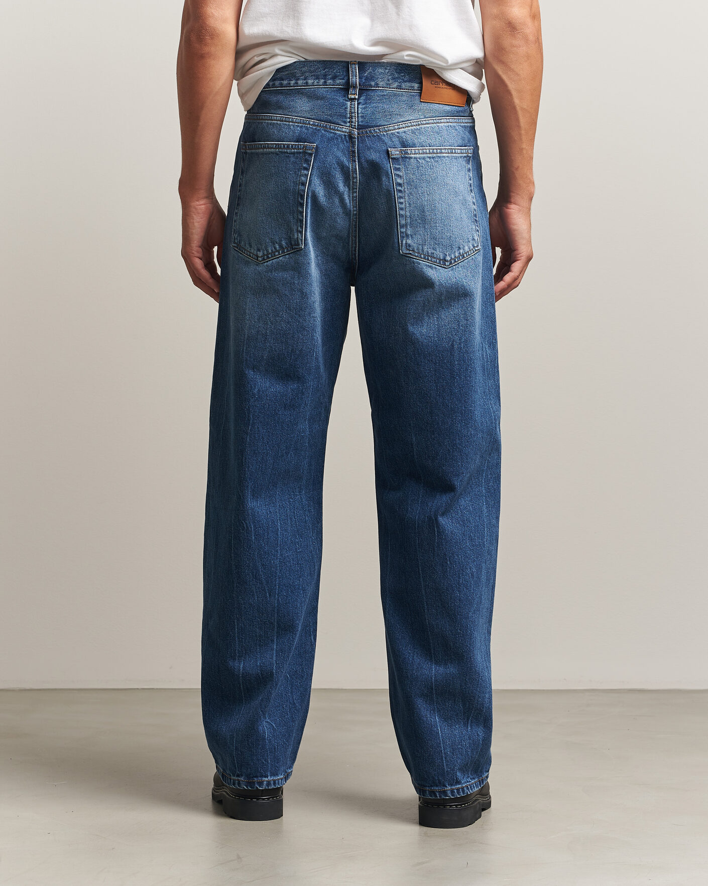 Hombres | Pantalones | Carhartt WIP | Payson Pant Blue Marble Used Wash