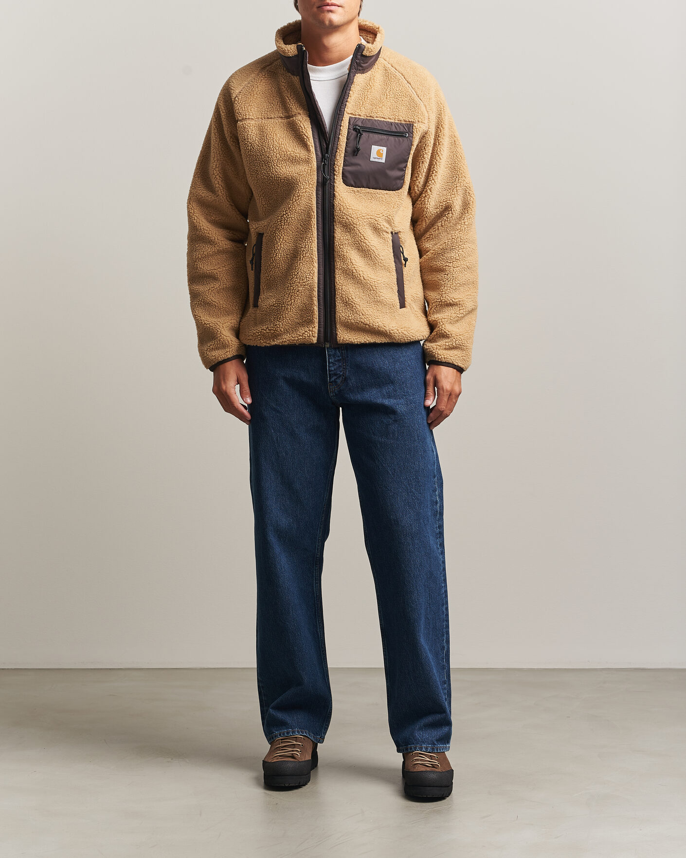 Hombres | Jerséis y prendas de punto | Carhartt WIP | Prentis Pile Liner Whip H Brown