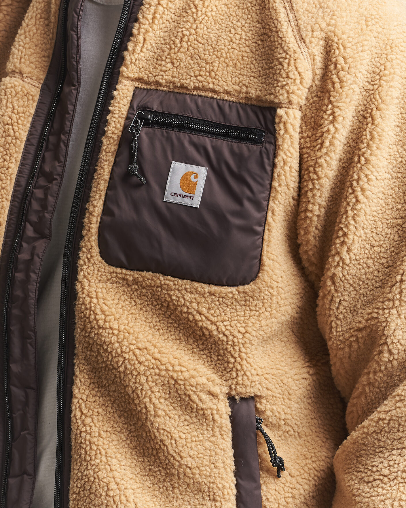 Hombres | Jerséis y prendas de punto | Carhartt WIP | Prentis Pile Liner Whip H Brown
