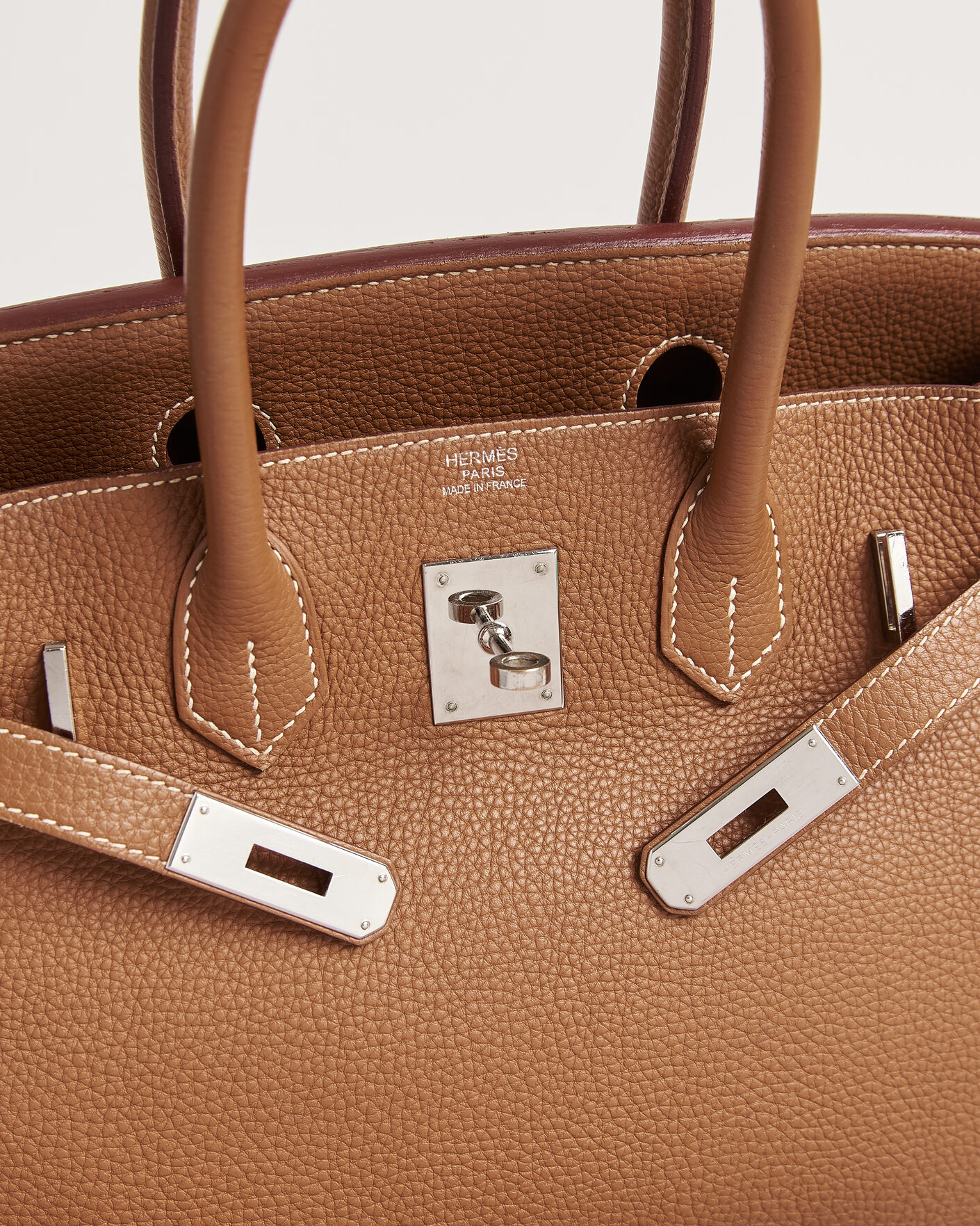Hombres | Pre-Owned & Vintage Bags | Hermès Pre-Owned | Birkin 30 Togo Leather Gold
