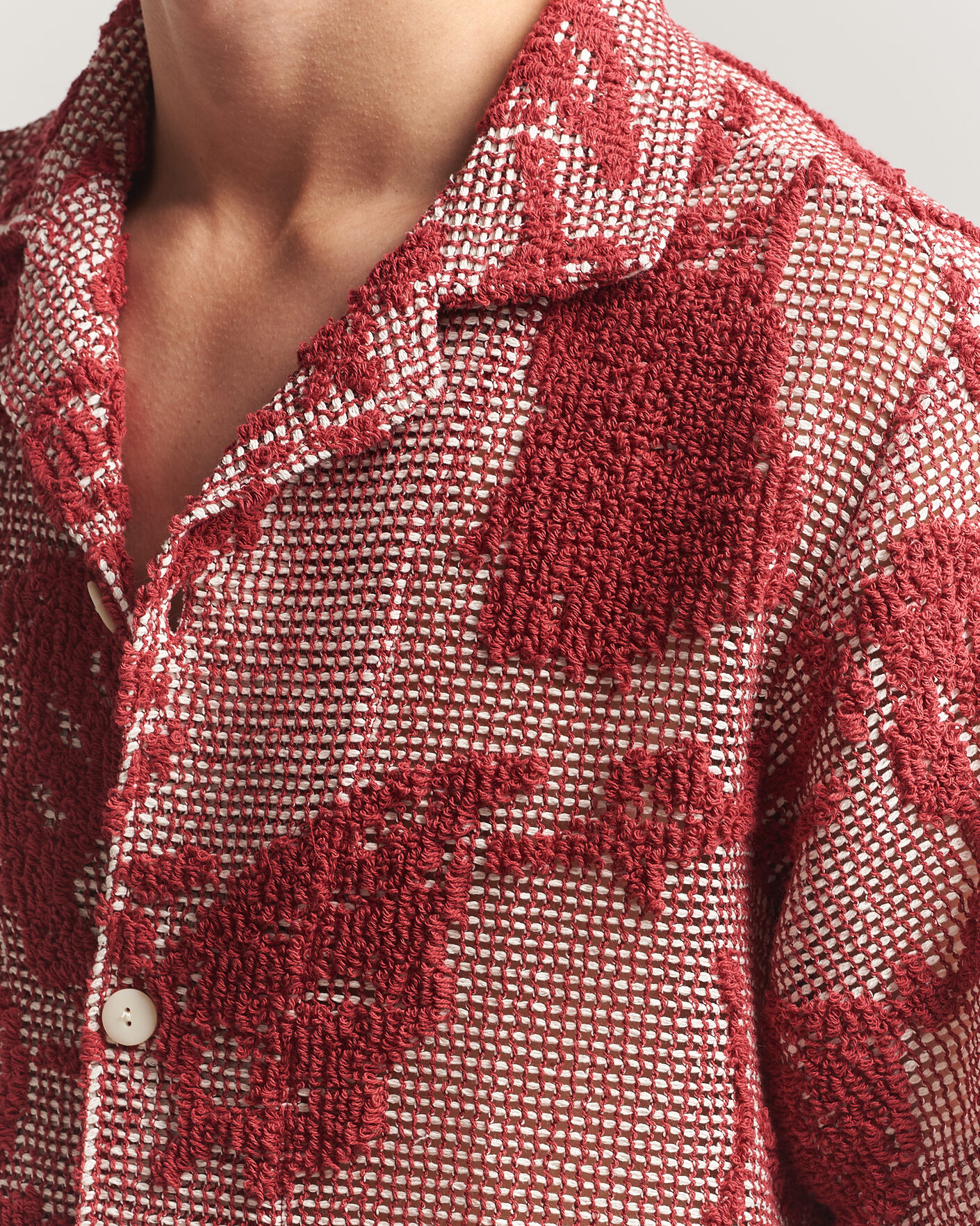 Hombres | Camisas | OAS | Arcano Cuba Short Sleeve Shirt Red