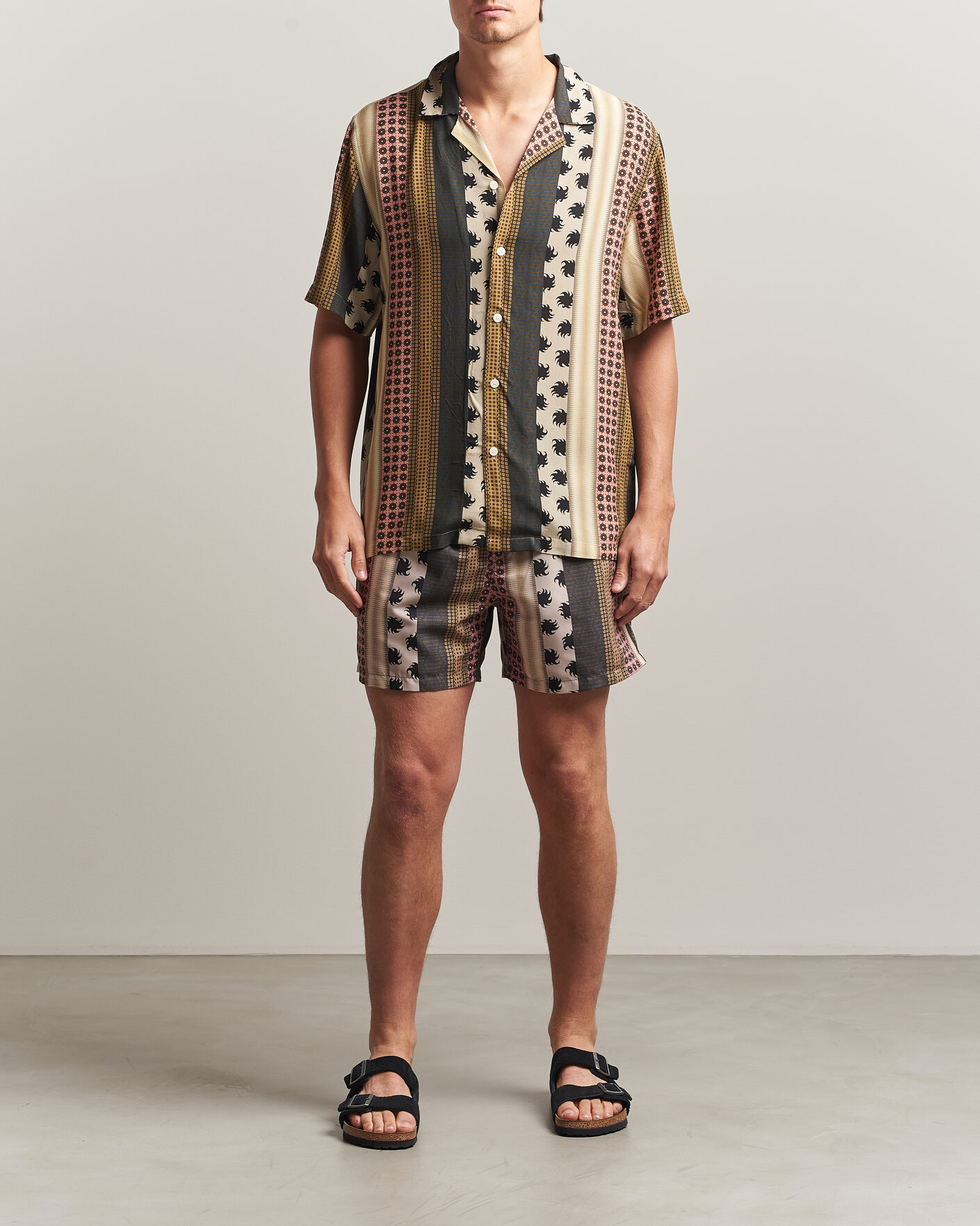 Hombres | Bañadores | OAS | Granada Striped Swimshorts Multi