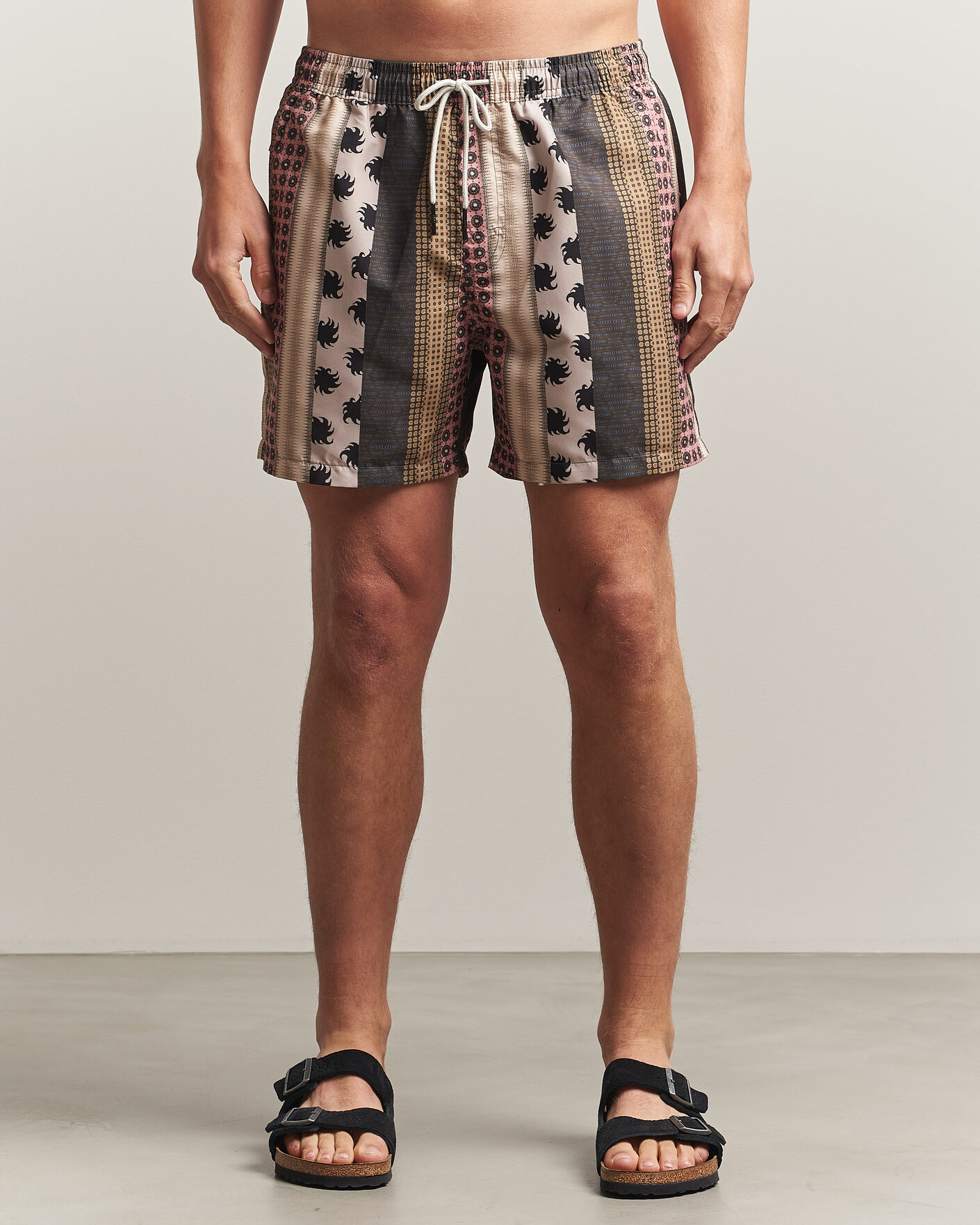 Hombres | Bañadores | OAS | Granada Striped Swimshorts Multi