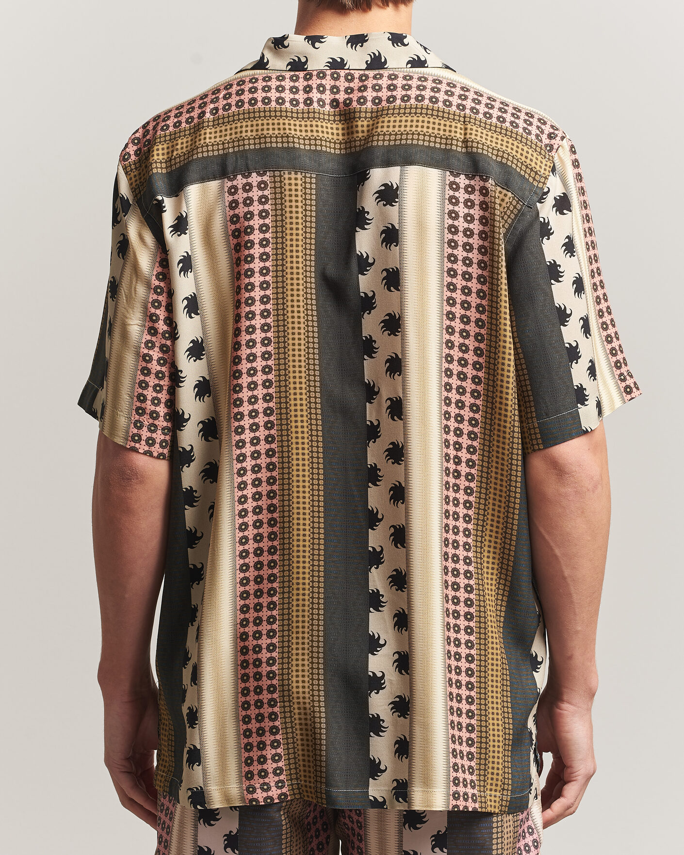 Hombres | Camisas | OAS | Mixset Rocco Printed Cuba Short Sleeve Shirt Multi