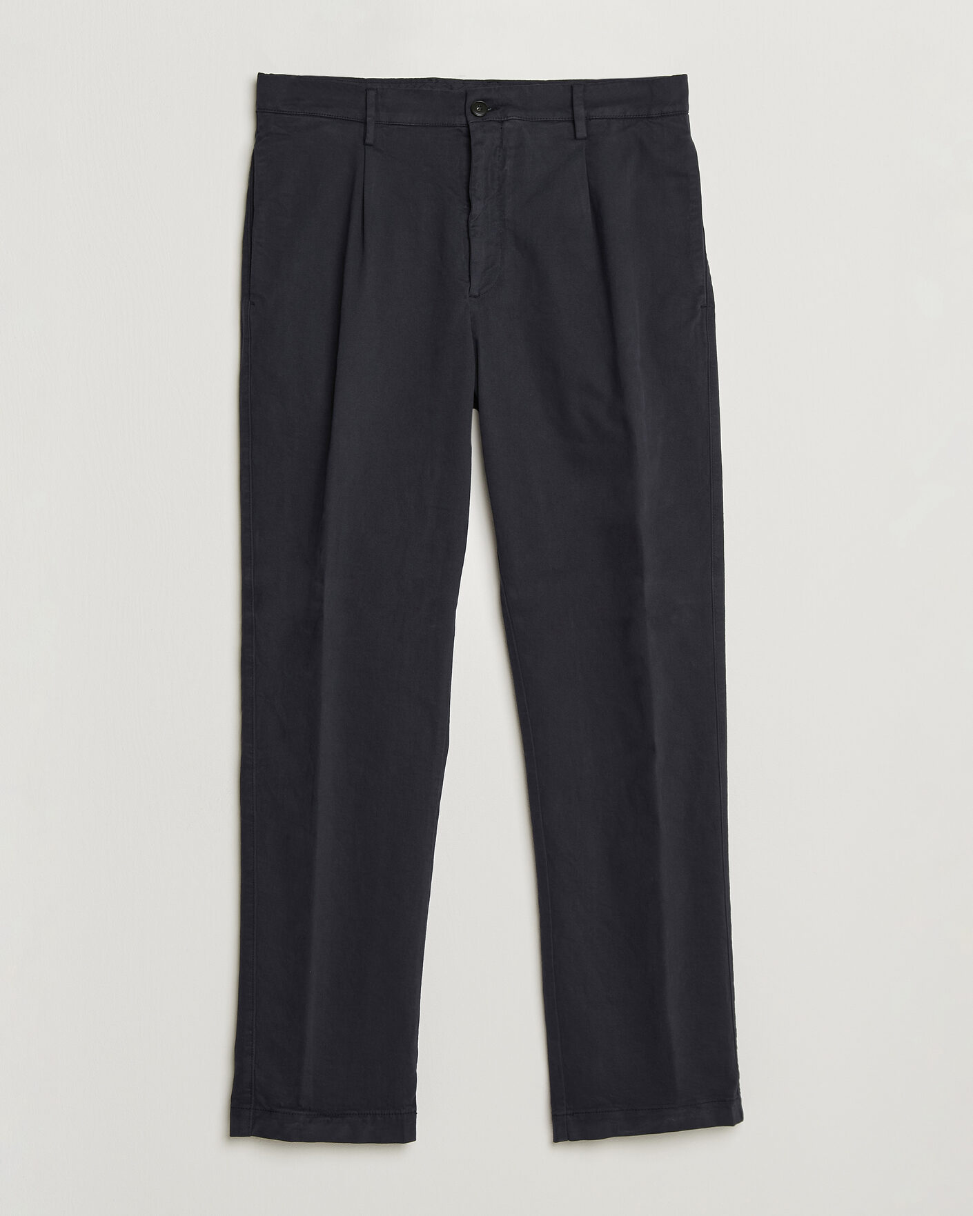 Hombres | Pantalones | Canali | Cotton/Cashmere Chinos Navy