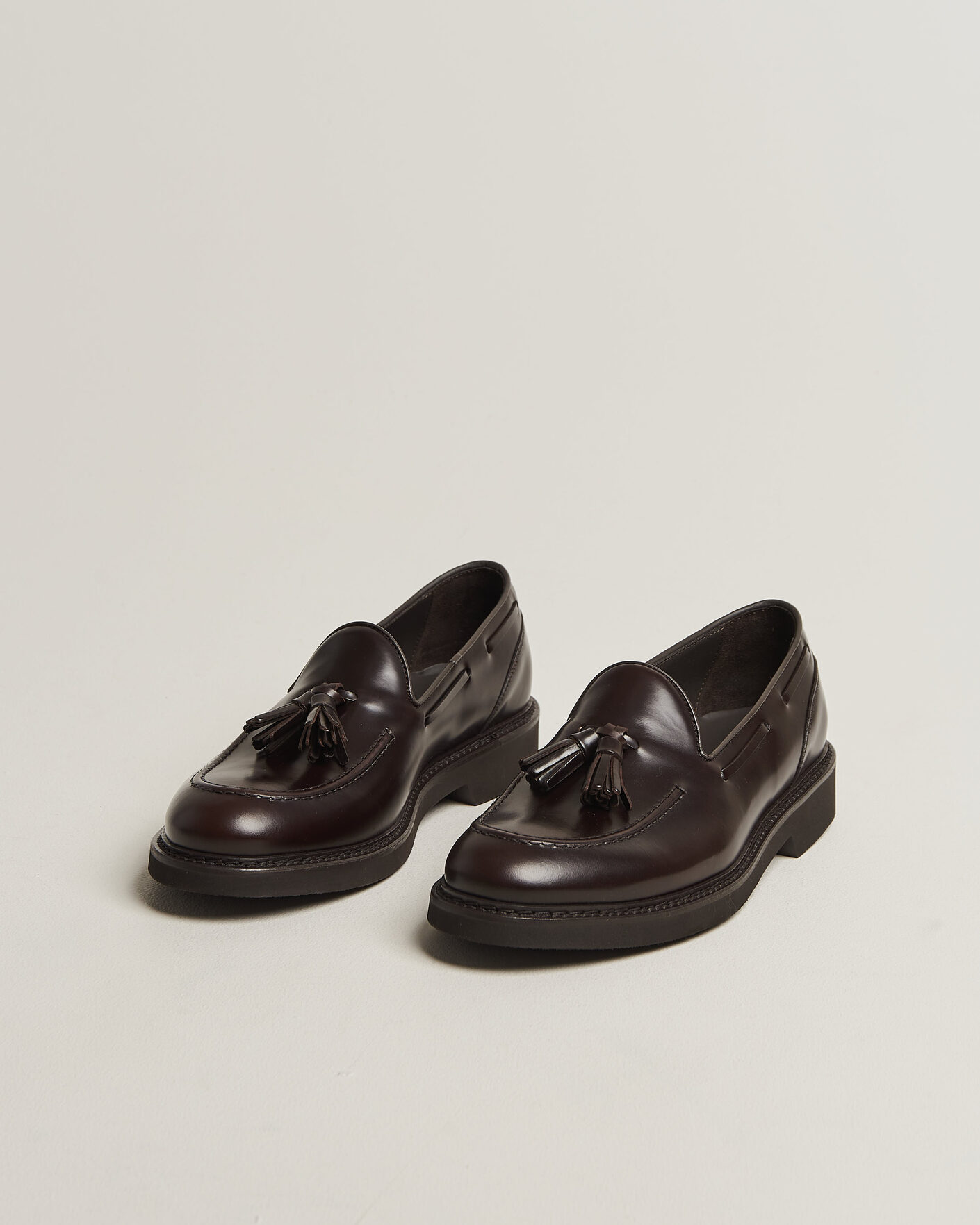 Hombres | Mocasines | Canali | Tassel Loafers Dark Brown Calf
