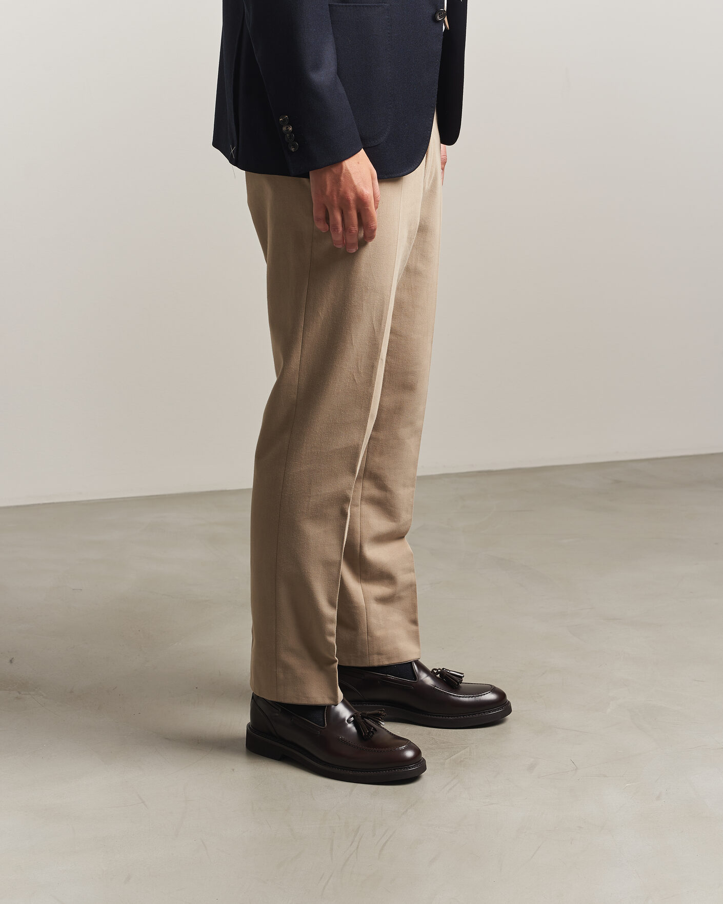 Hombres | Mocasines | Canali | Tassel Loafers Dark Brown Calf