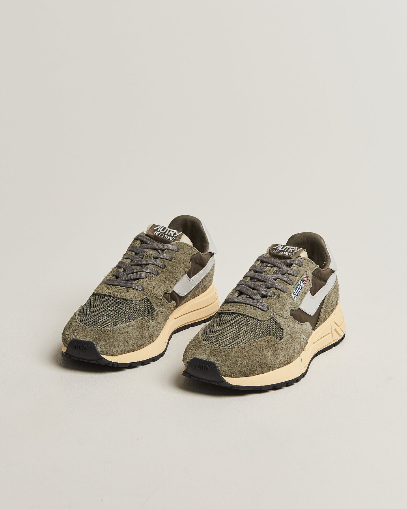 Hombres | Zapatillas | Autry | Reelwind Running Sneaker Olive Night/Grey